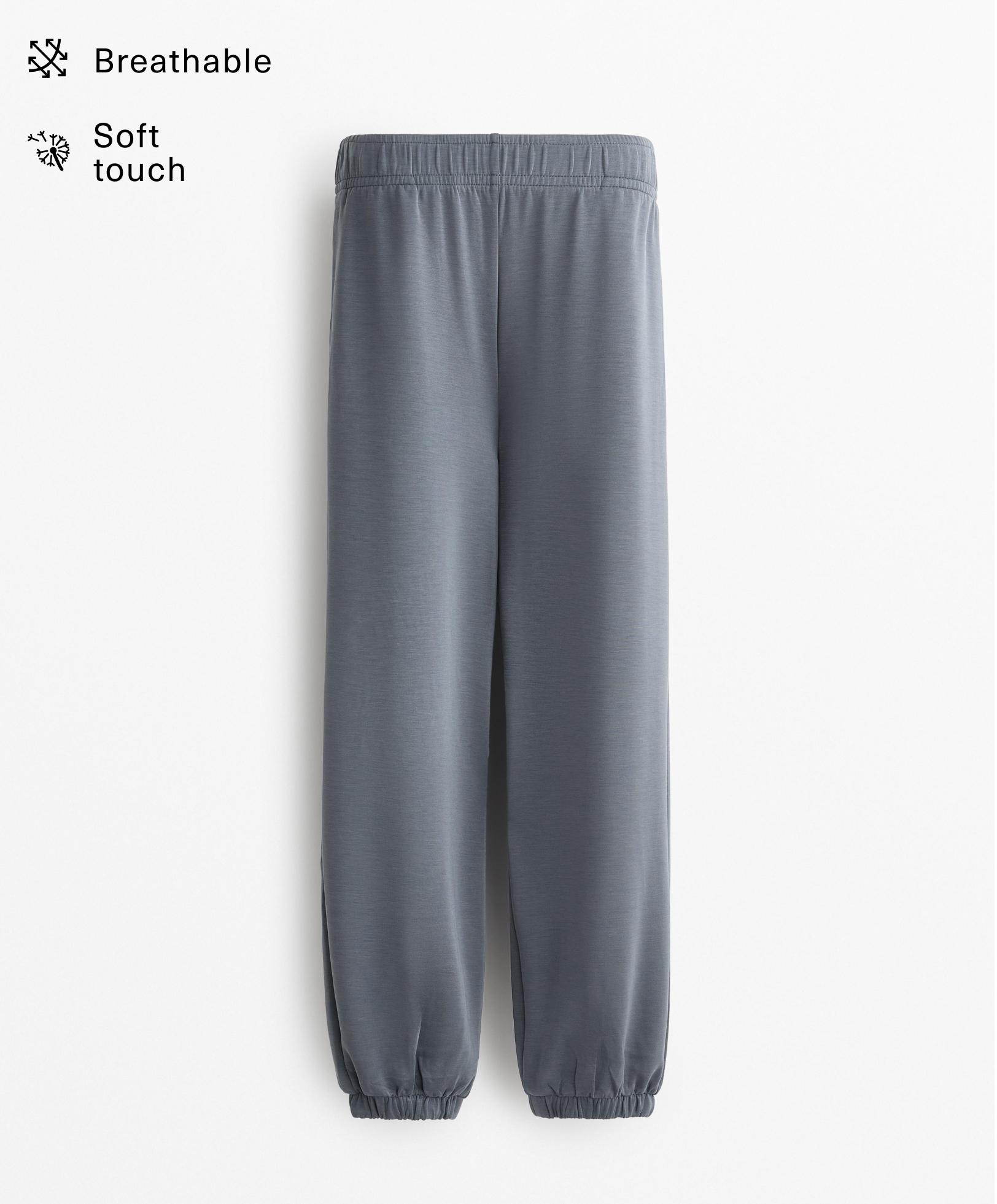 Pantalon jogger avec modal