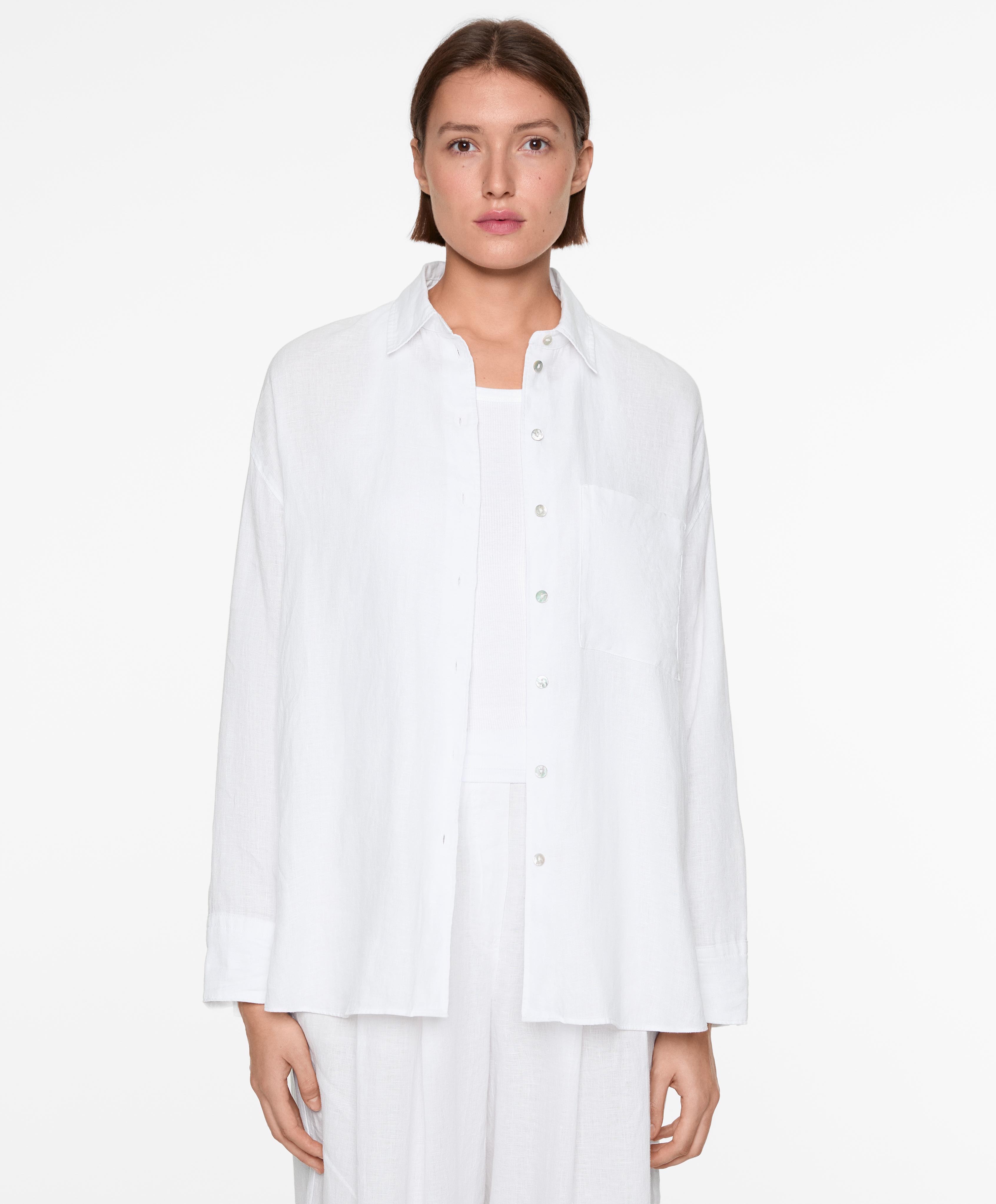 Chemise relaxed 100&nbsp;% lin