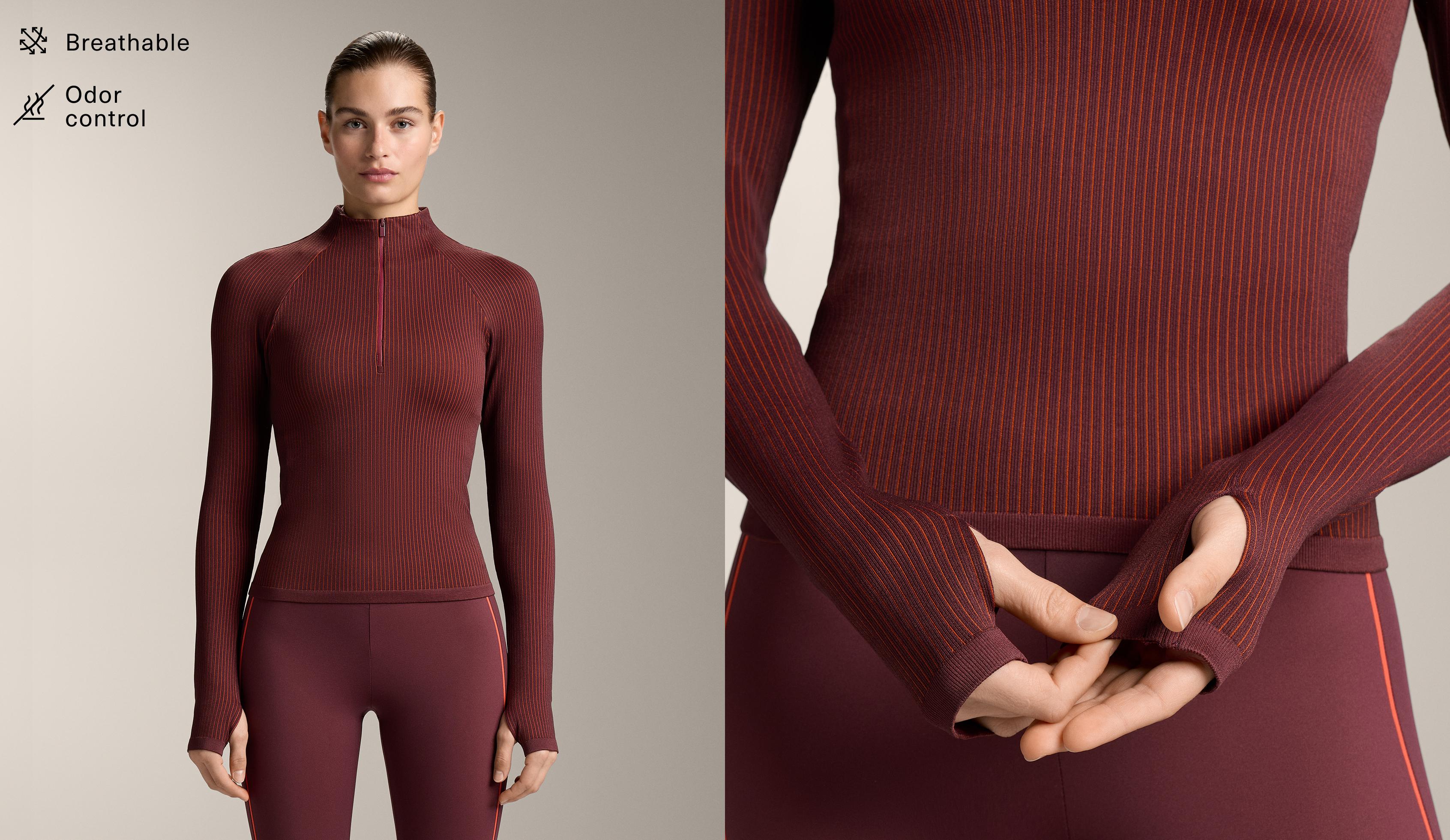 Long-sleeved technical T-shirt