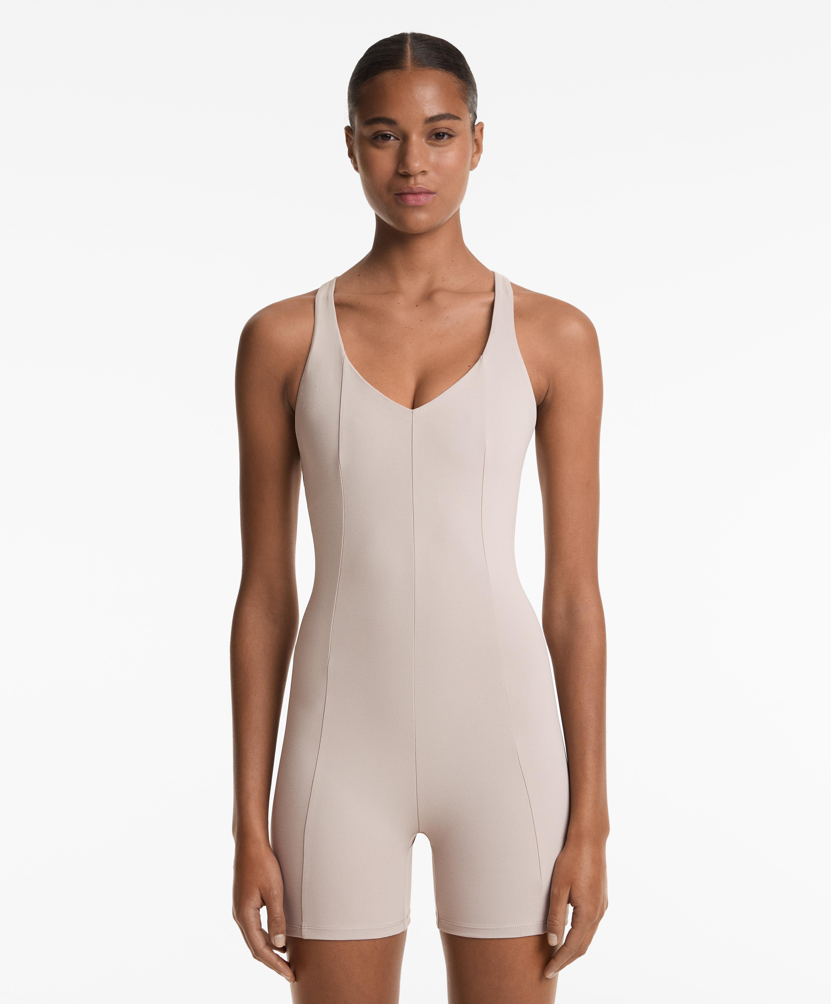 Comfortlux strappy short jumpsuit