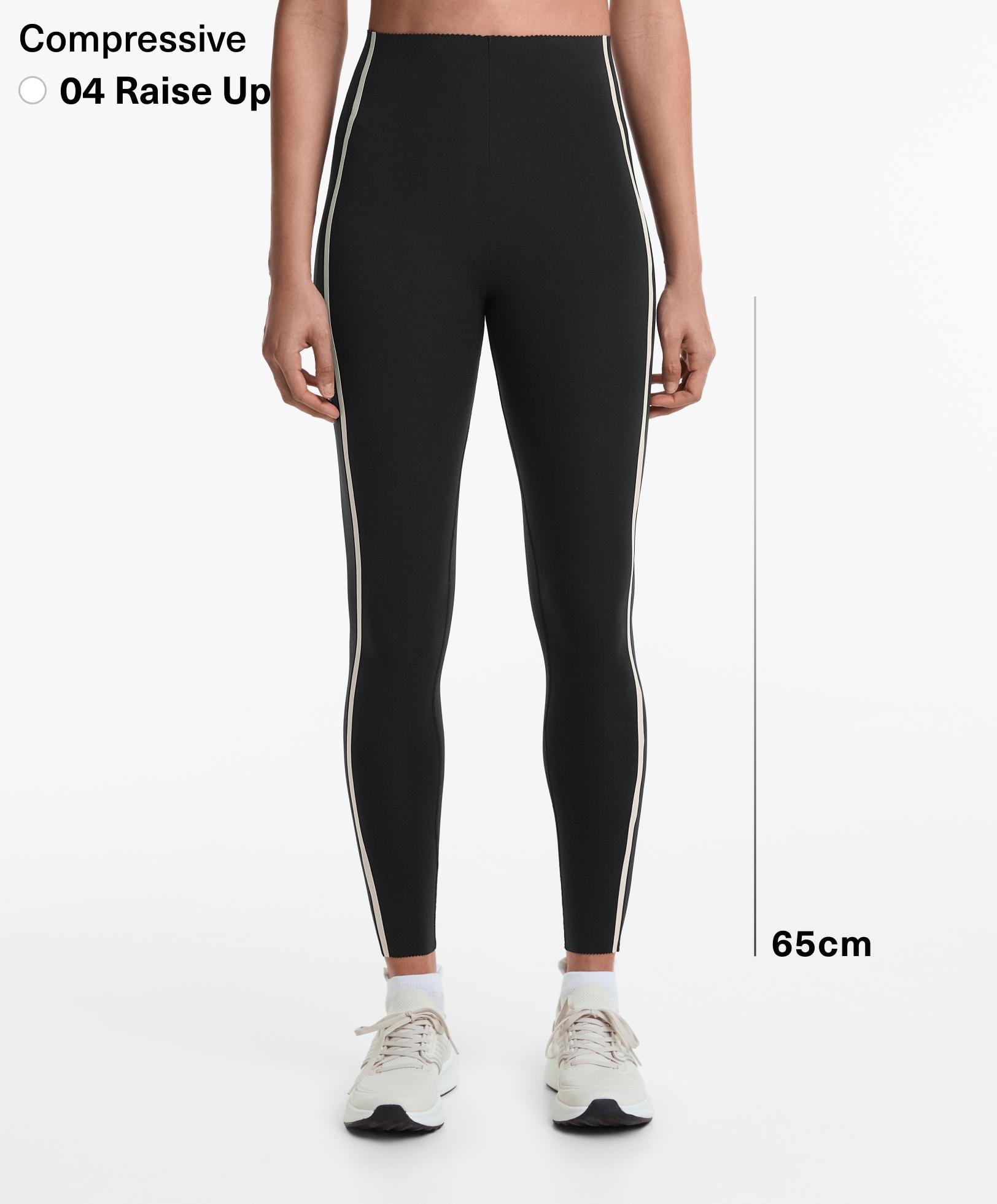 Legging 7/8 piping Compressive raise up Legging 7/8 piping Compressive raise up