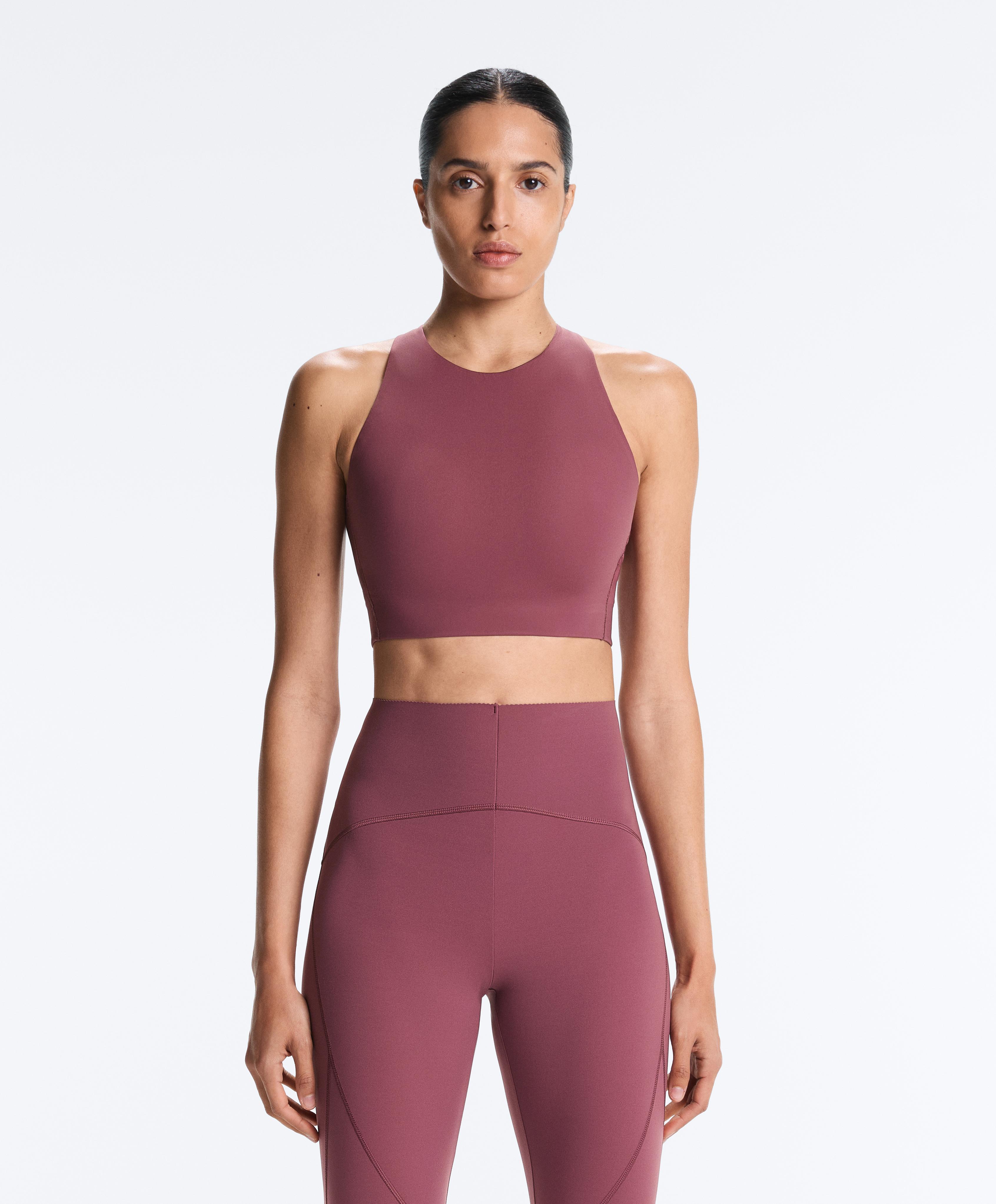 Light Touch crossover back tank top — DUSTY ROSETTE
