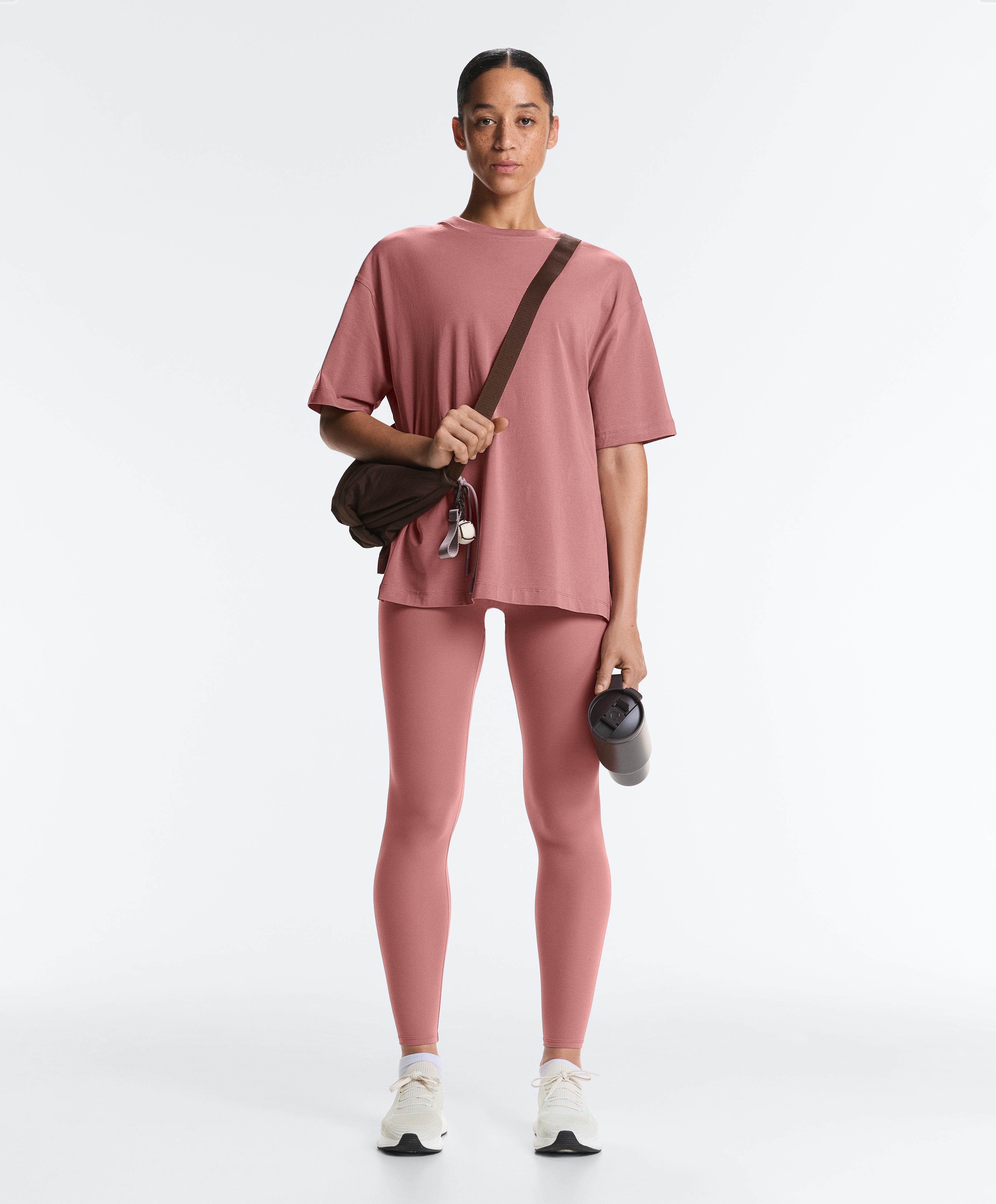 Маица со кратки ракави од мешавина на памук