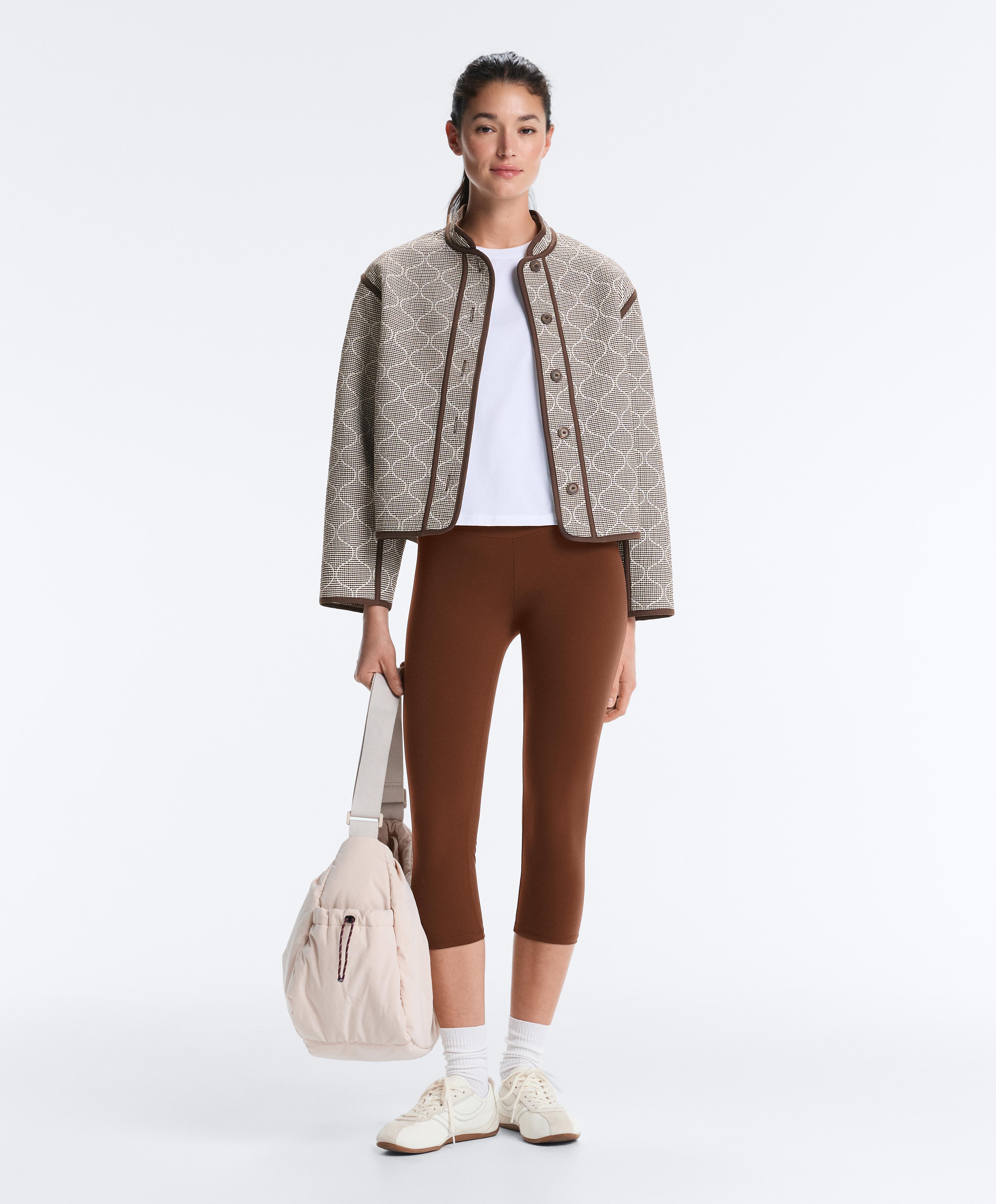 Kontrast hakim yaka ceket