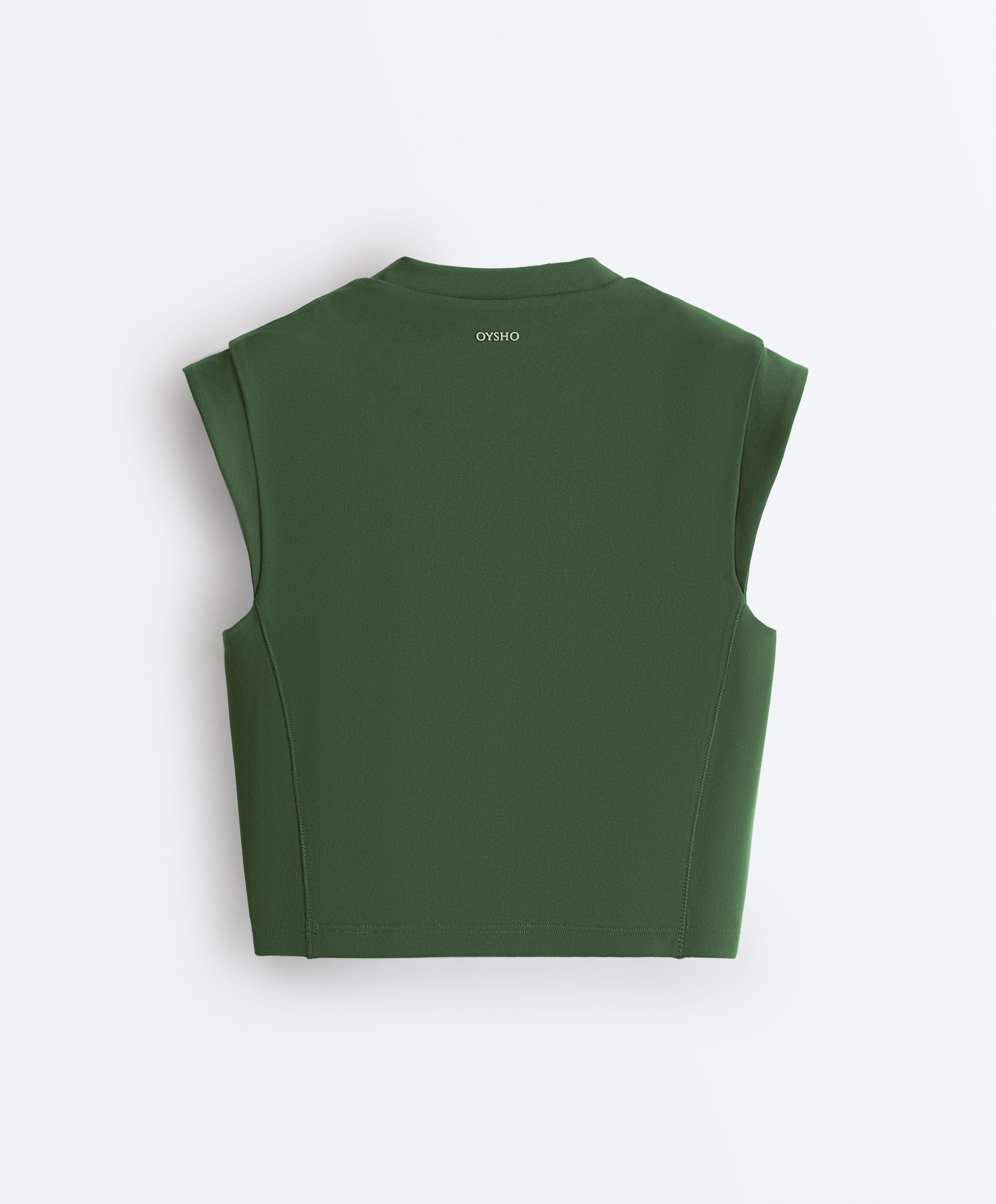 Evermove sleeveless Tank top — GREEN