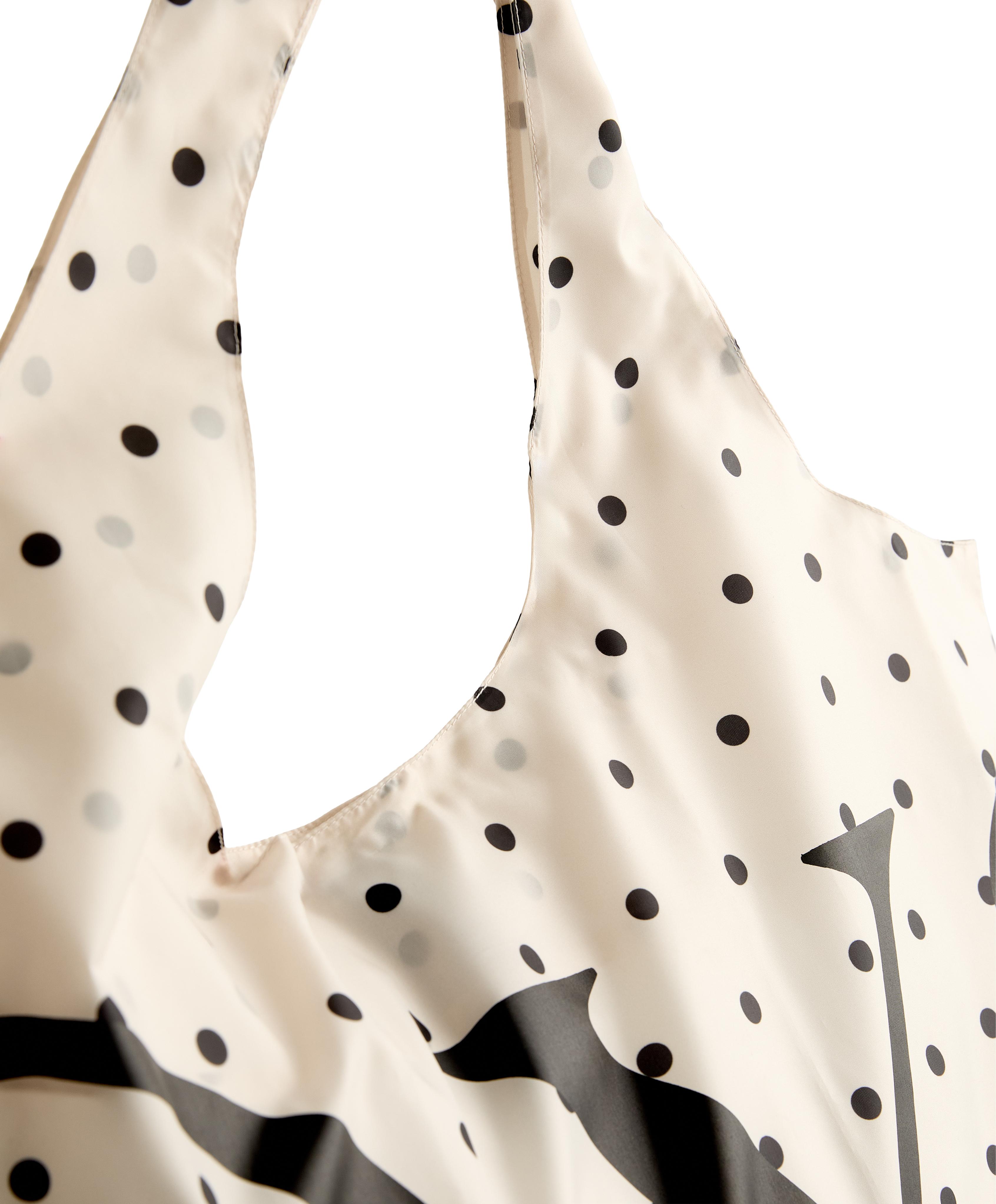 Packable OYSHO bag — ECRU