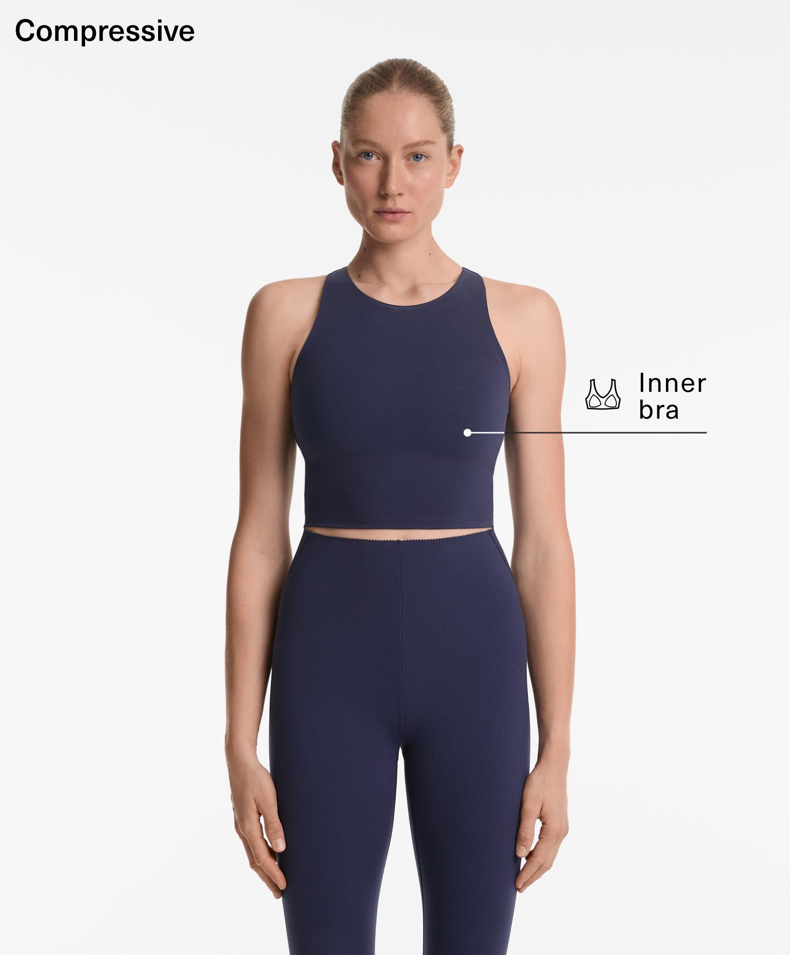 Compressive tank top