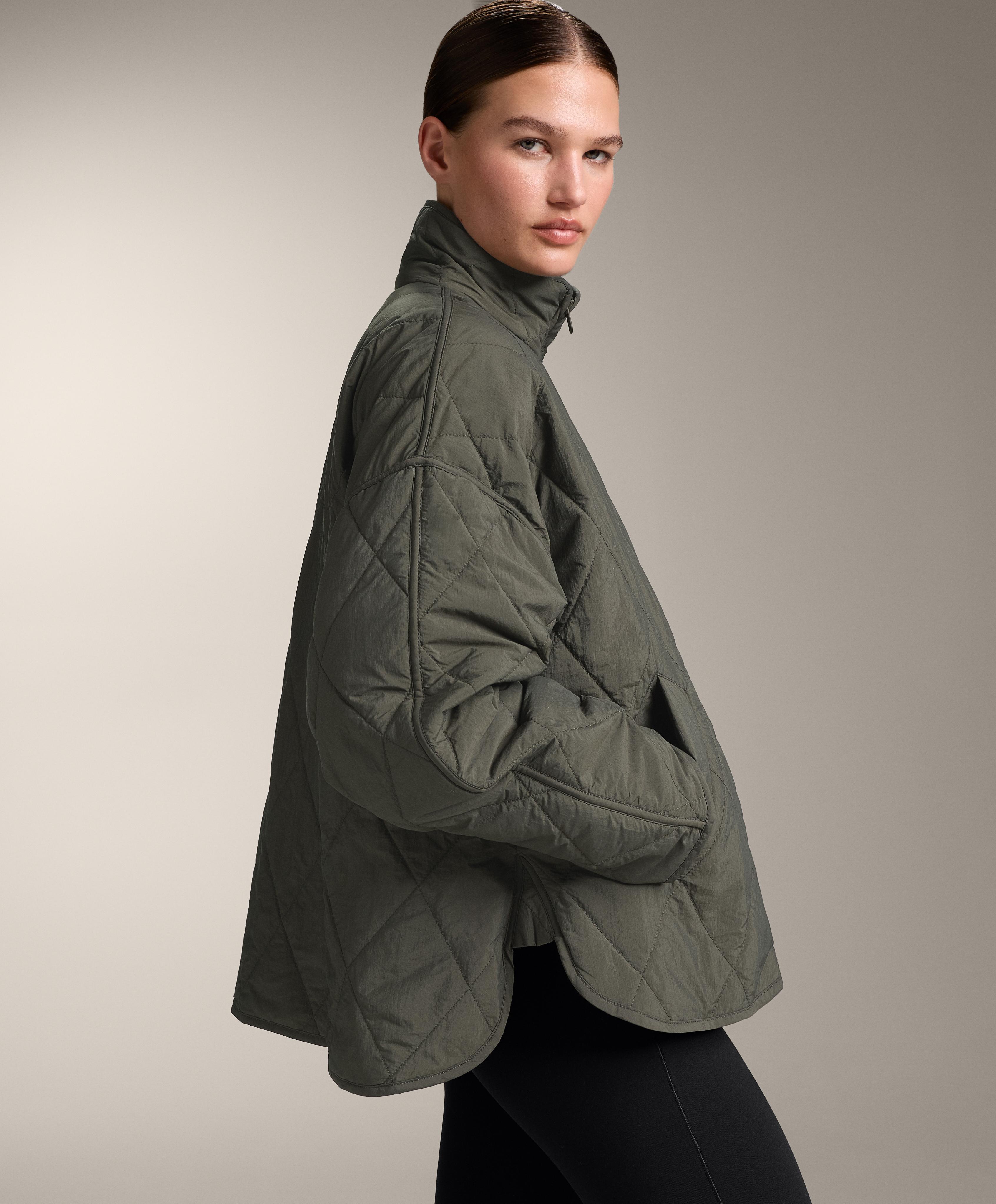 Water-repellent FELLEX® AEROGEL padded jacket — GREEN