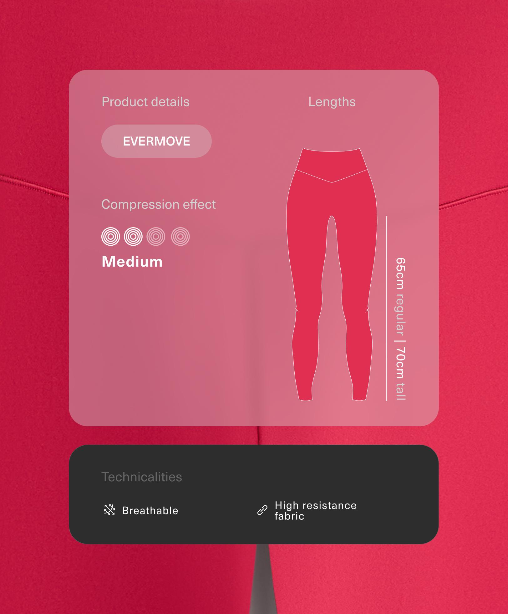 Легинсы Evermove до щиколотки с высокой посадкой