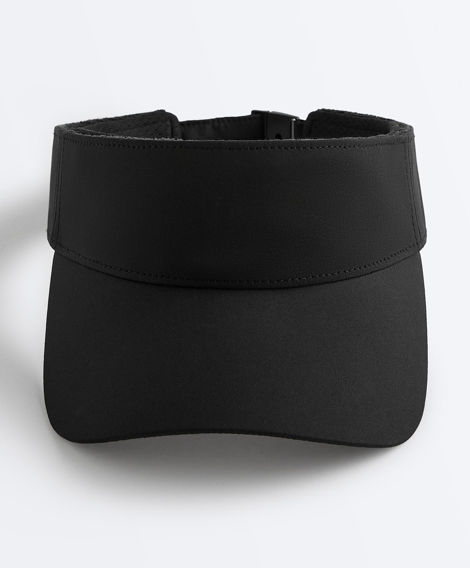 Sports visor — BLACK