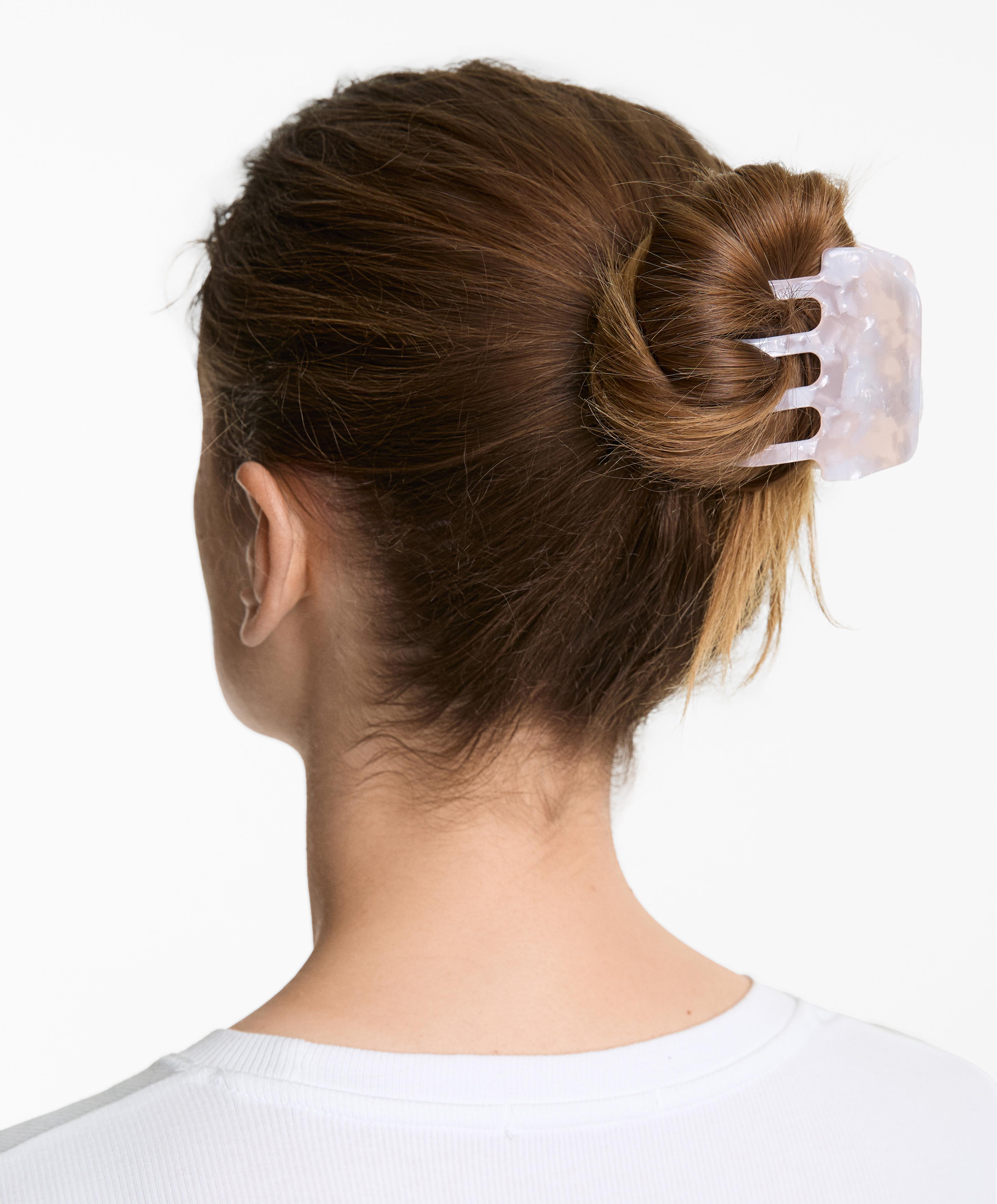 Square hair clip