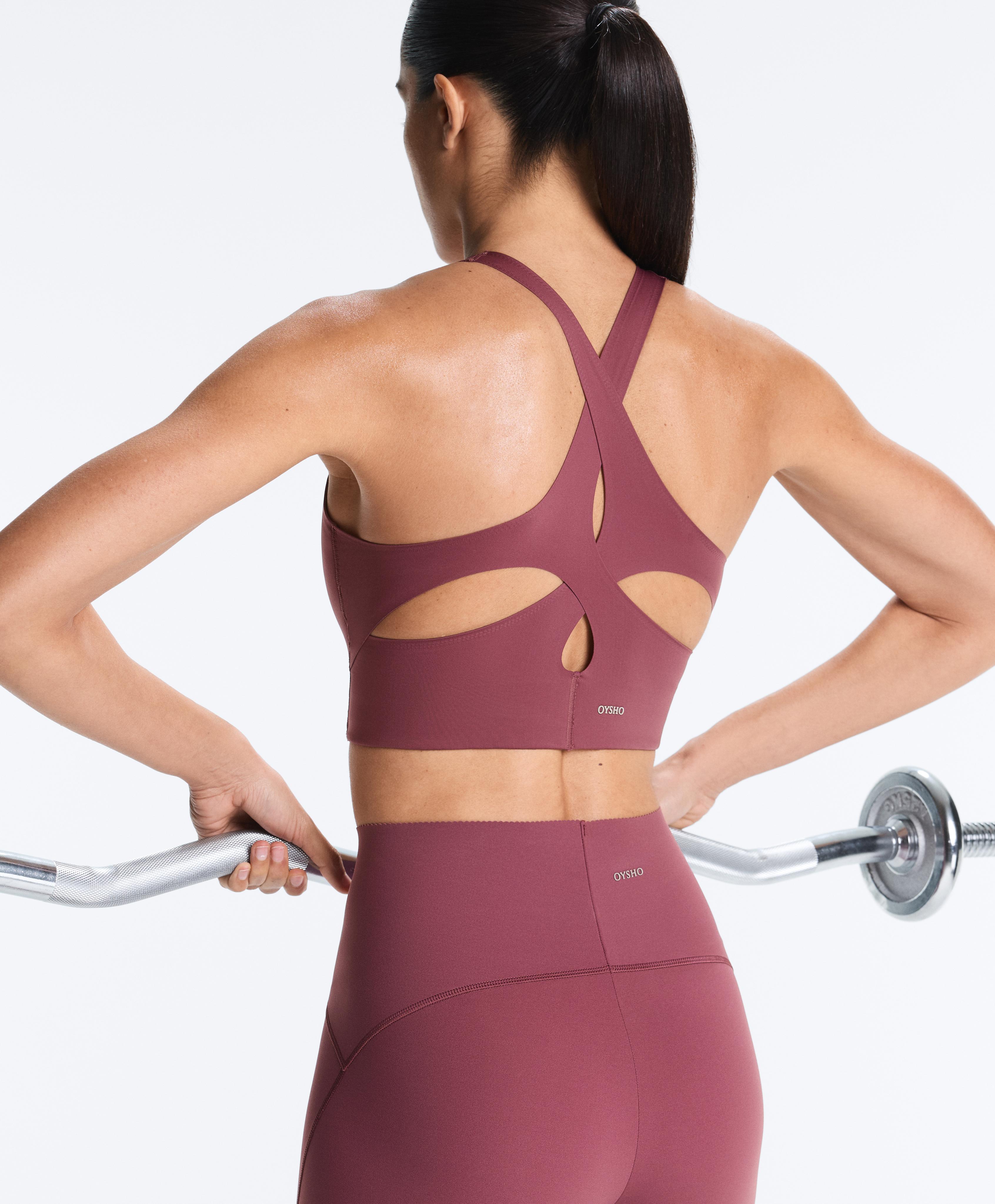 Light Touch crossover back tank top — DUSTY ROSETTE