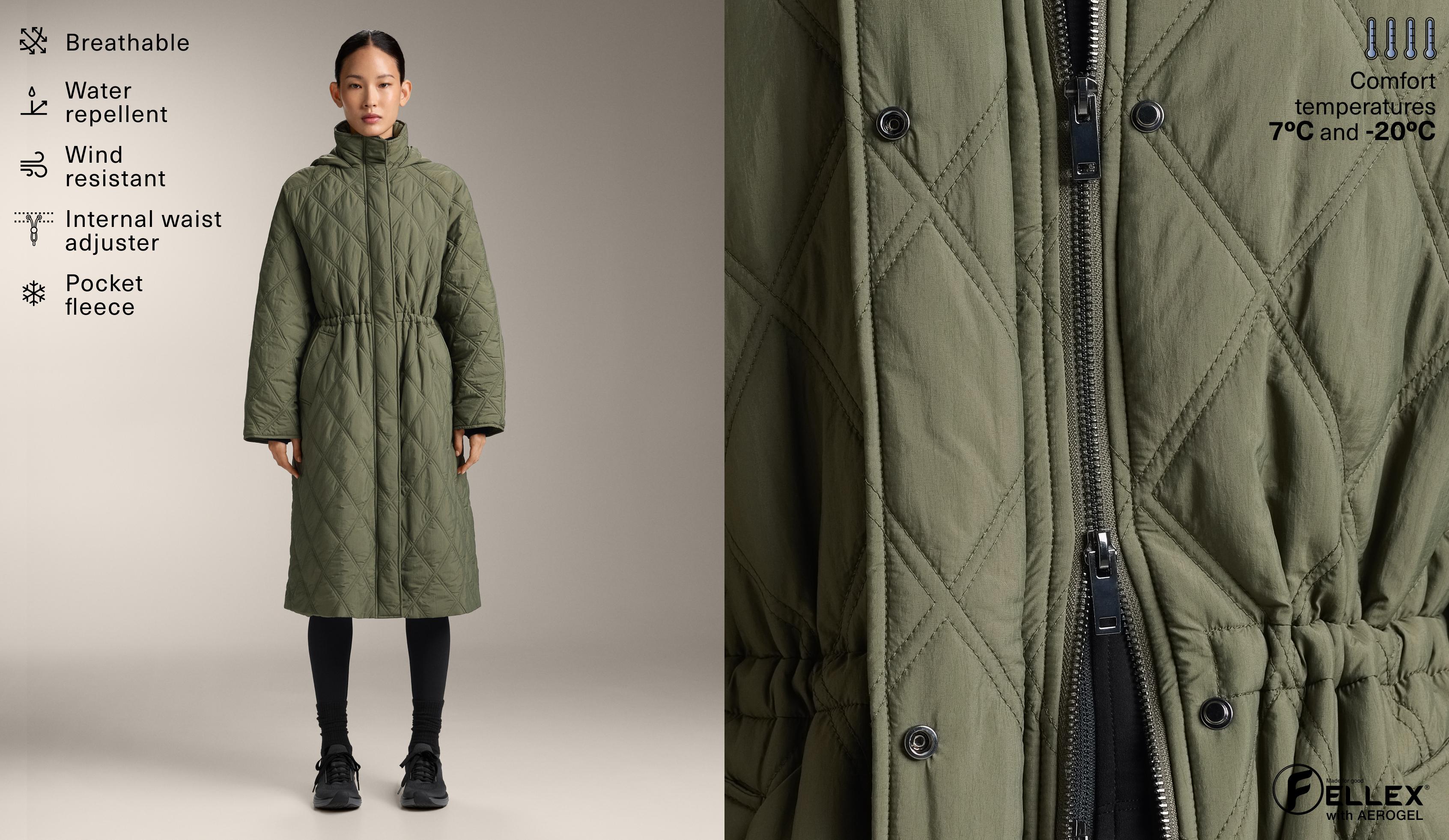 Water-repellent FELLEX® AEROGEL padded jacket Water-repellent FELLEX® AEROGEL padded jacket