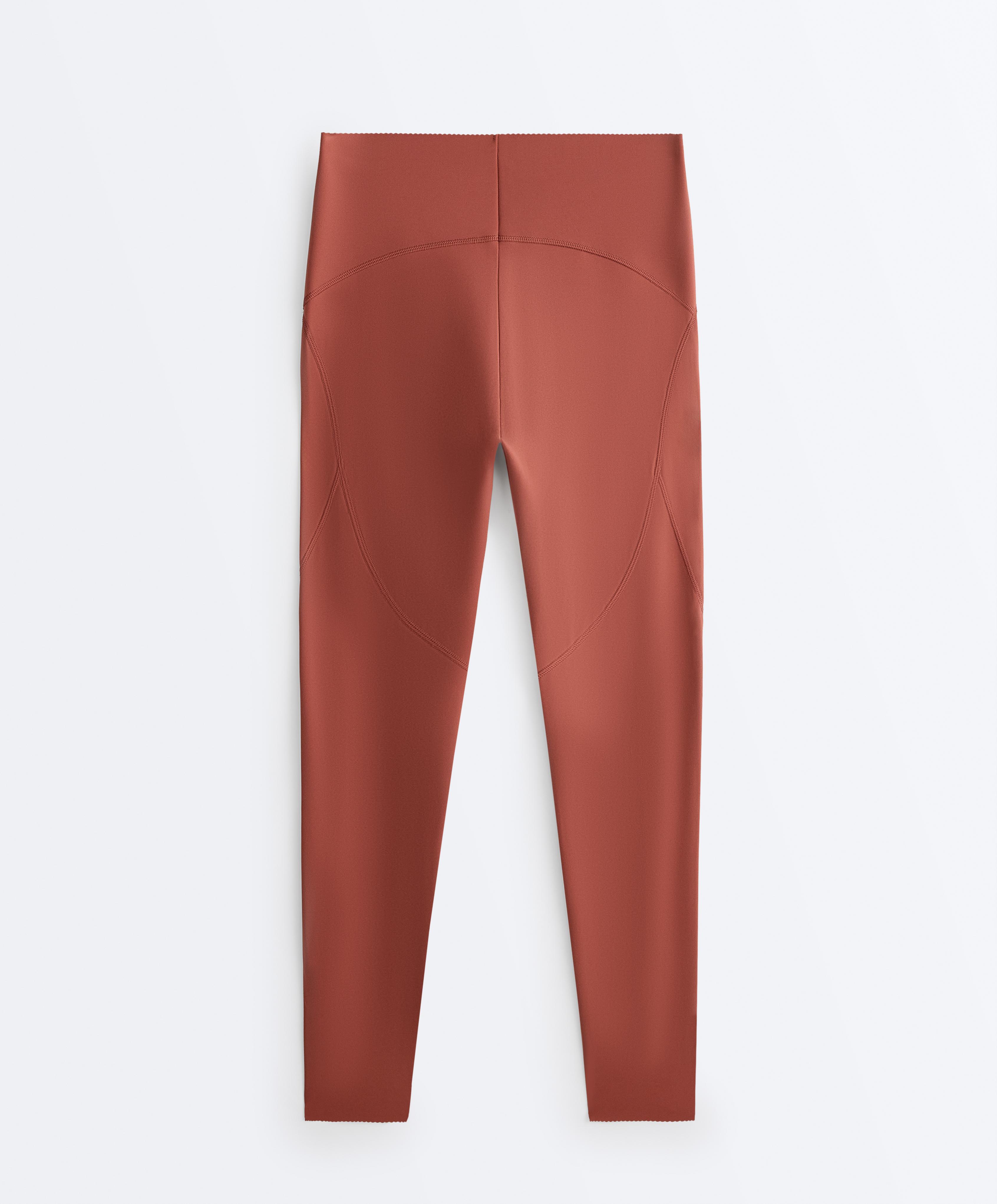 Pantaloni legging până la gleznă high rise Compressive basic - Soldari Pantaloni legging până la gleznă high rise Compressive basic - Soldari