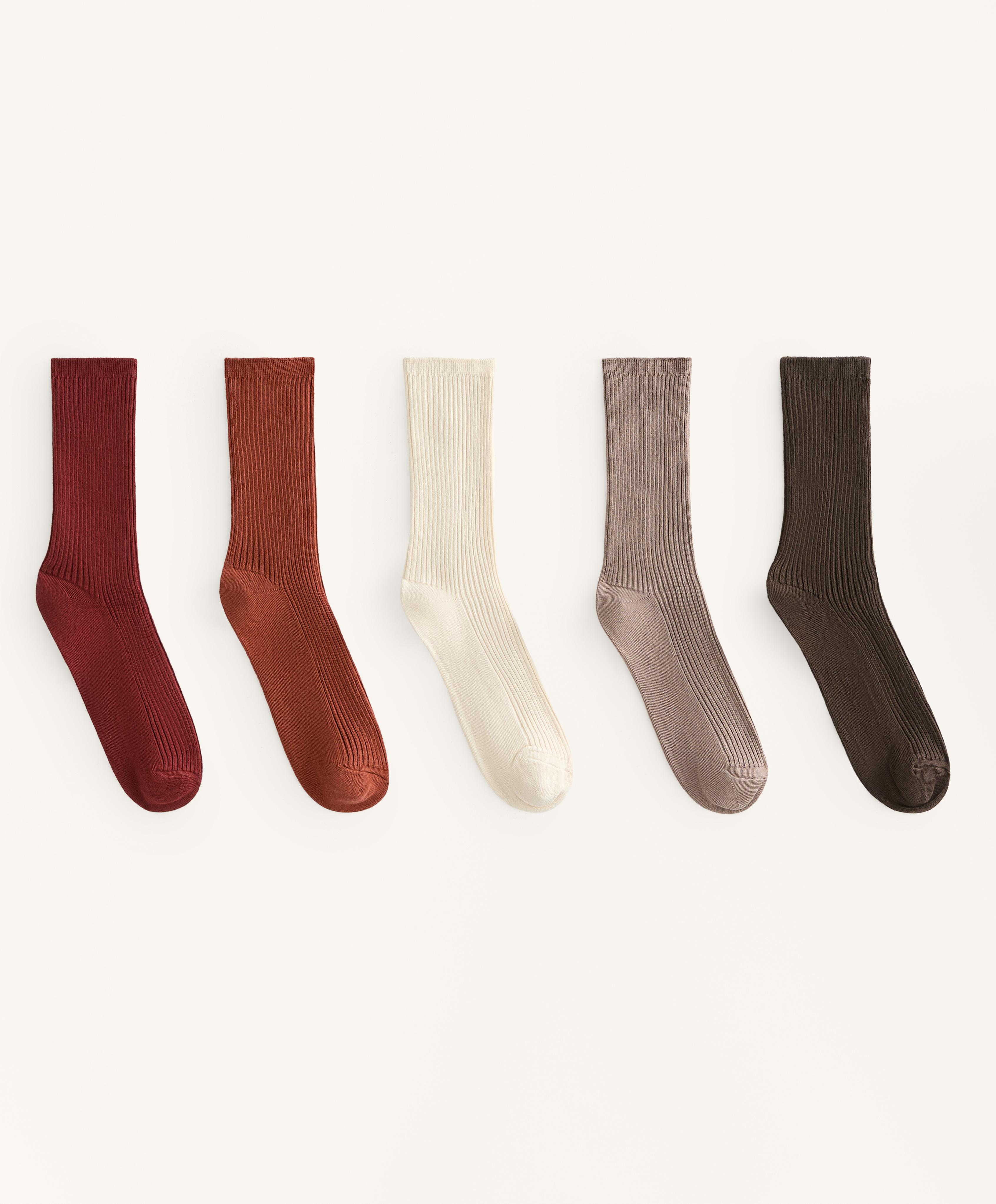 5 paires de chaussettes classic en mélange de coton