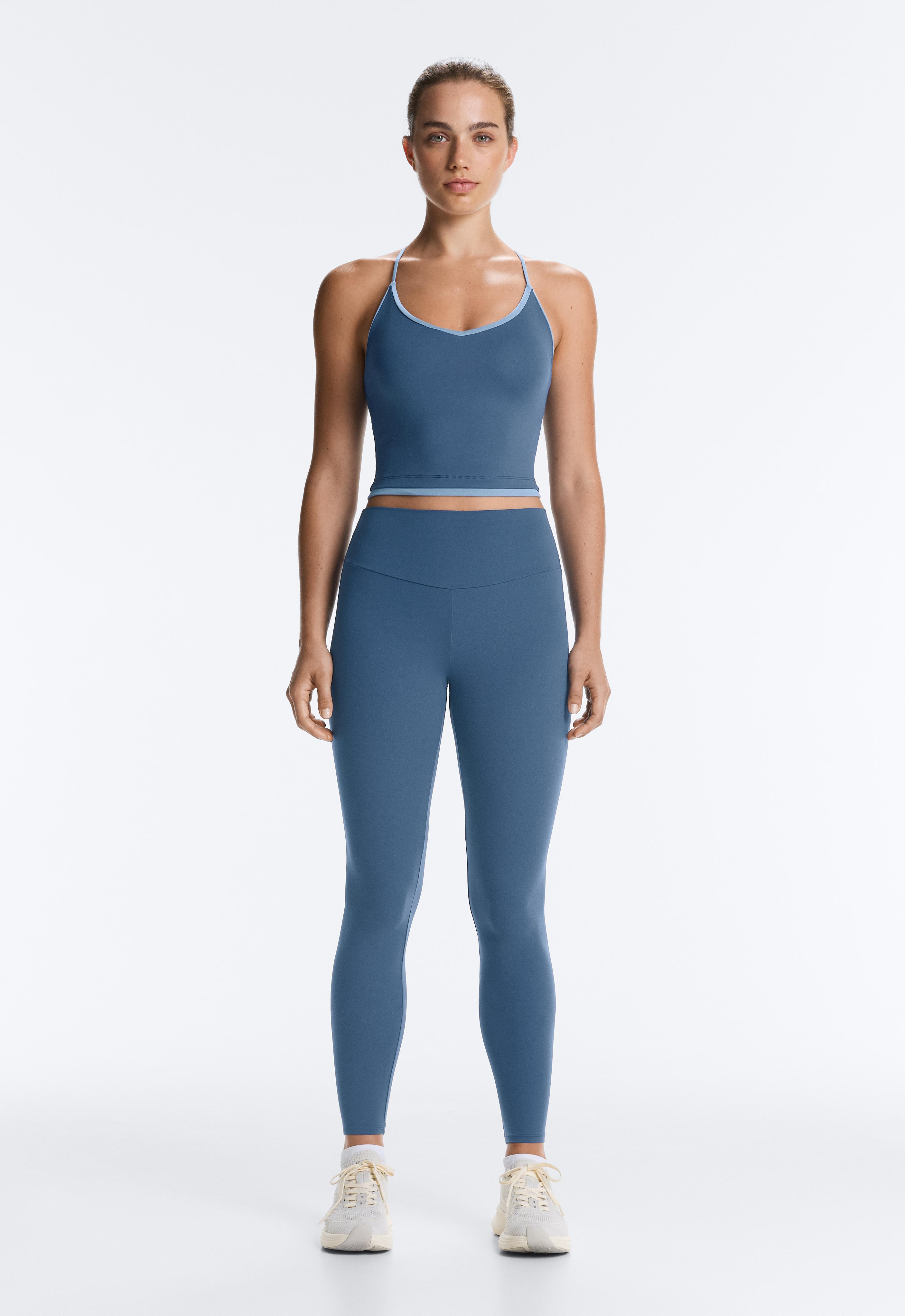Comfortlux crossover strap tank top