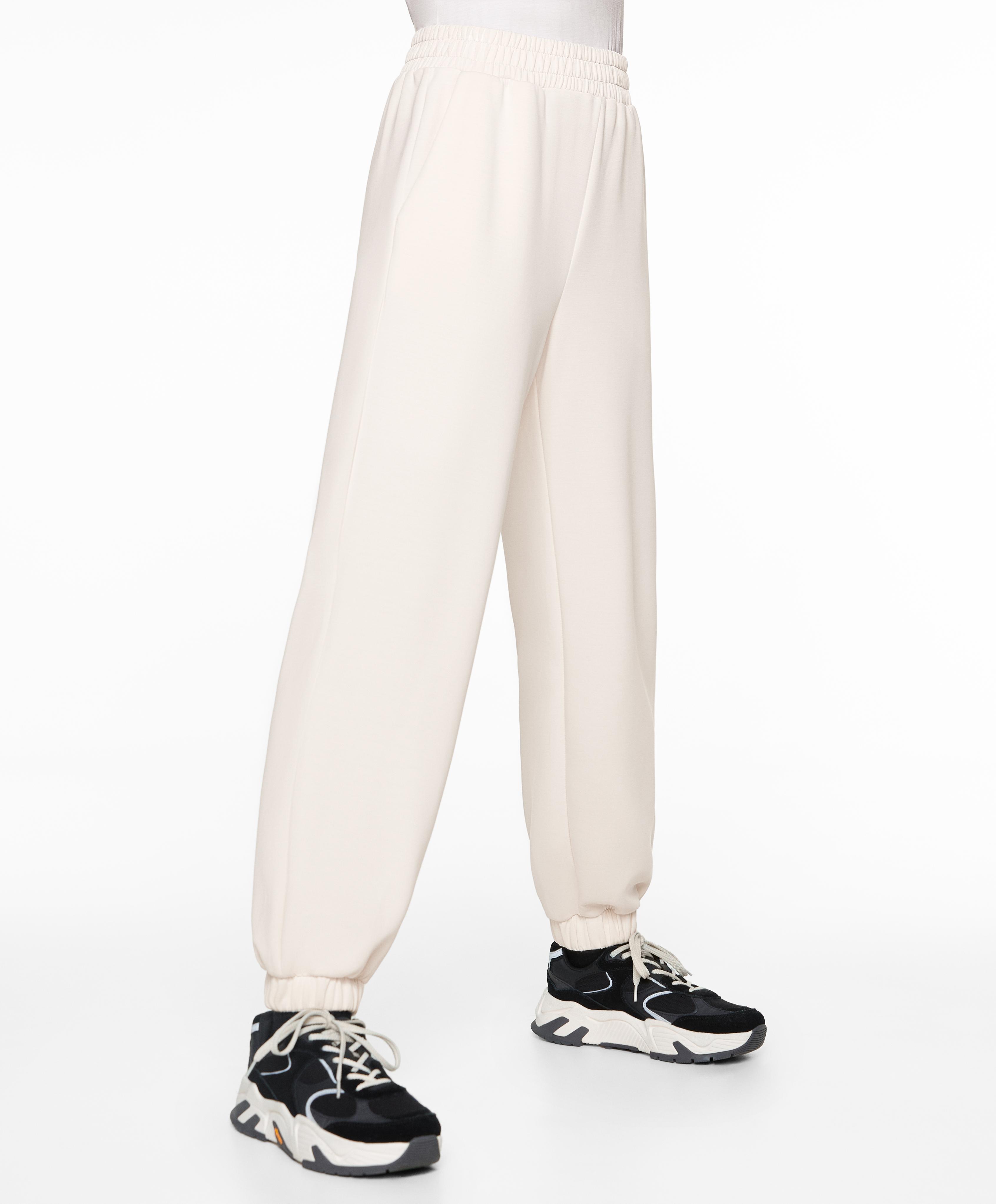 Wide modal joggers