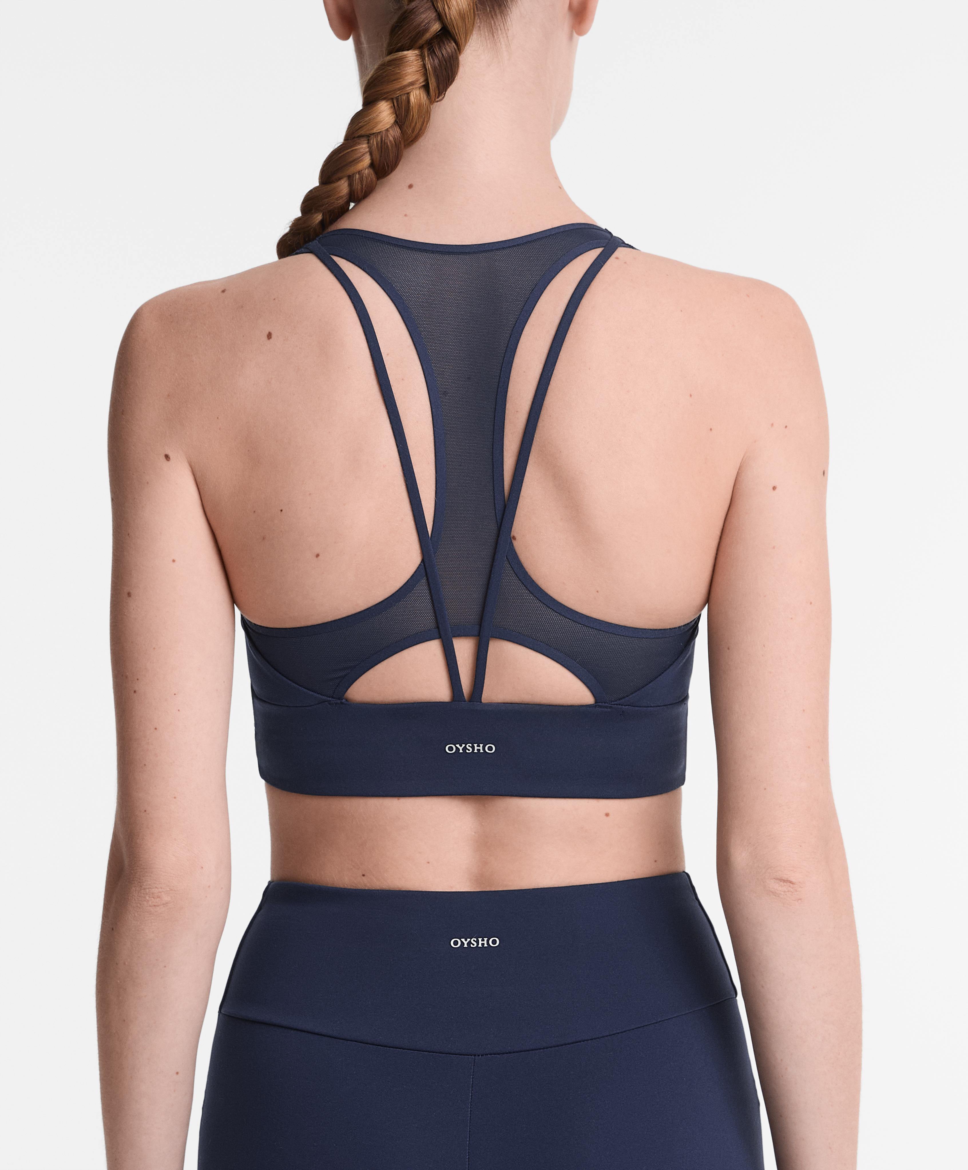 Medium-support mesh comfortlux sports bra