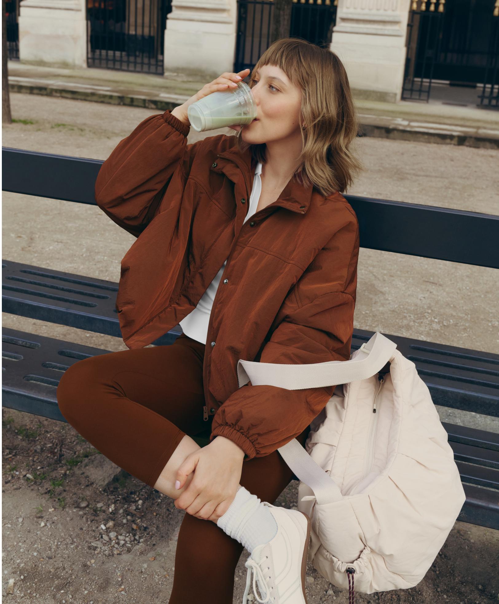 FELLEX® AEROGEL short padded jacket — COPPER