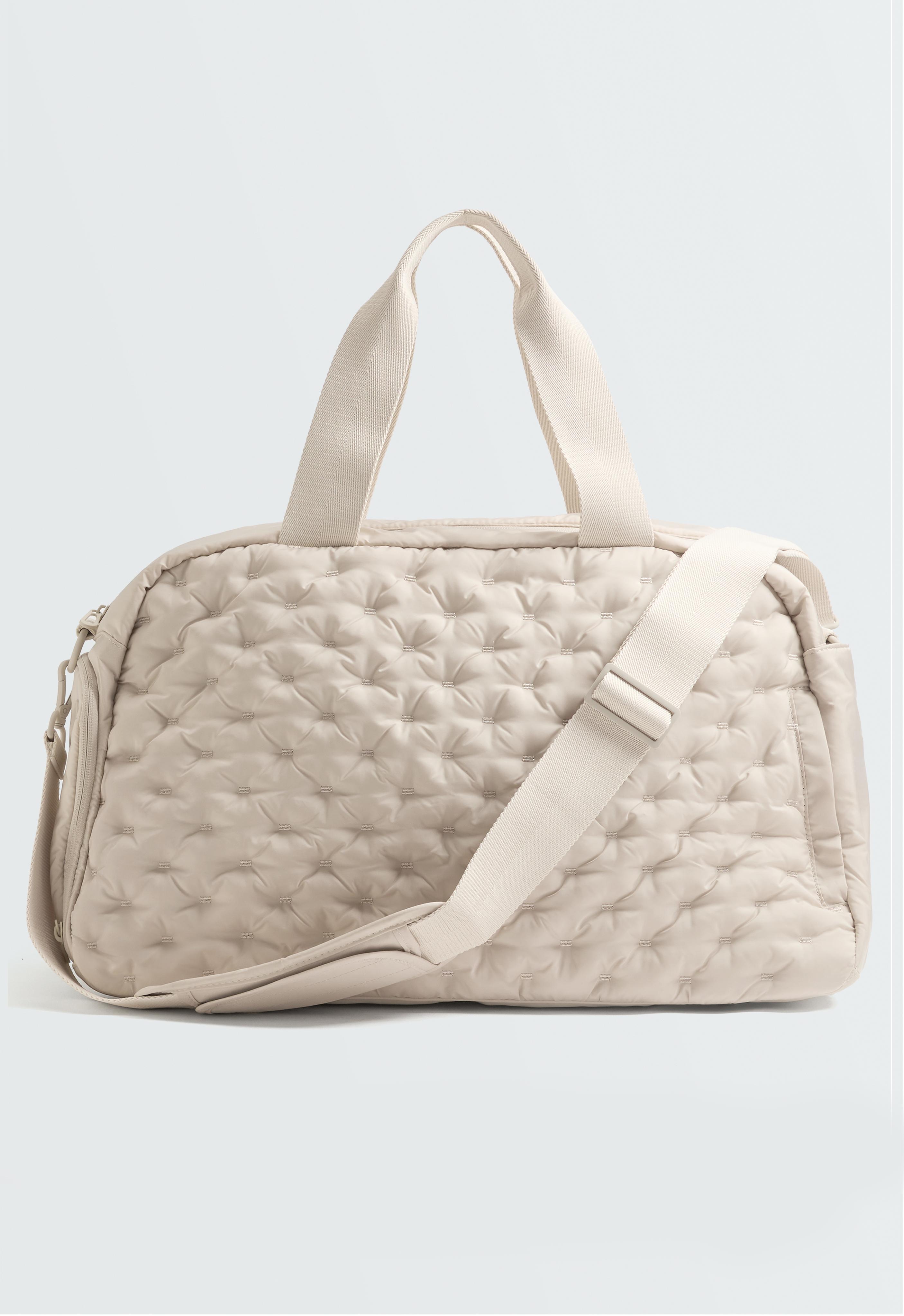 Padded technical sports bag — ECRU