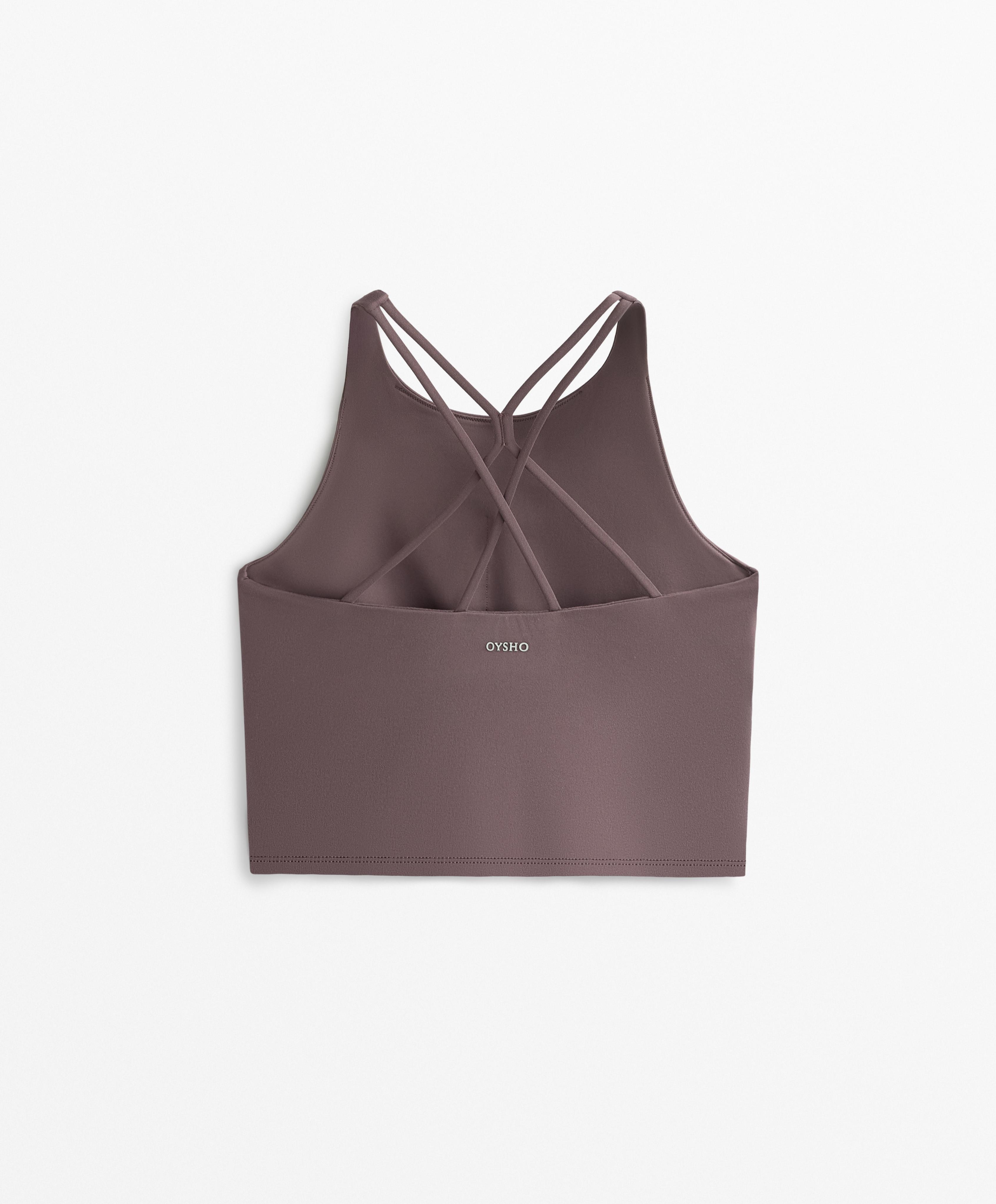 Comfortlux strap tank top with cups