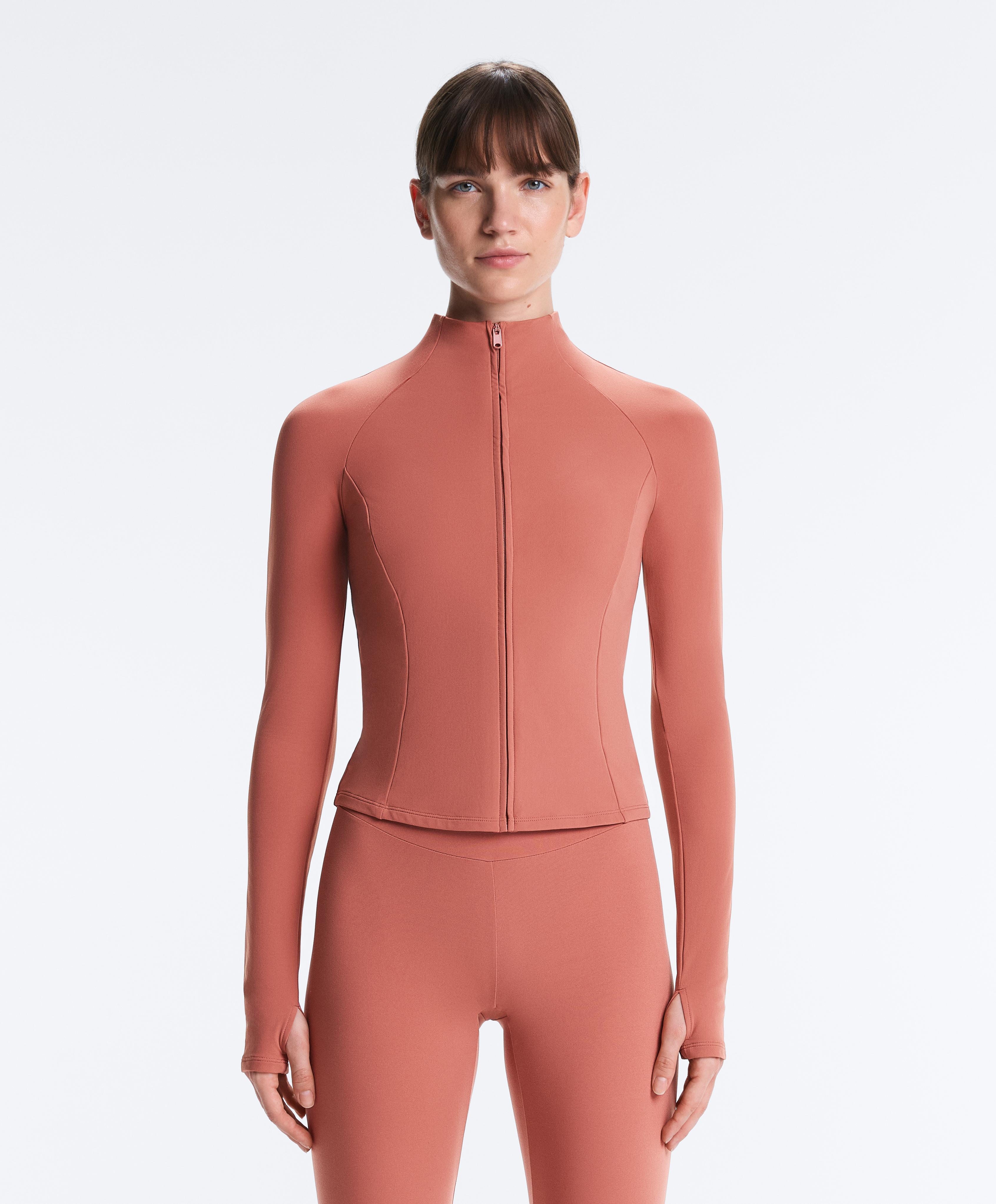 Light warm technical jacket — ROSETTE BLUSH