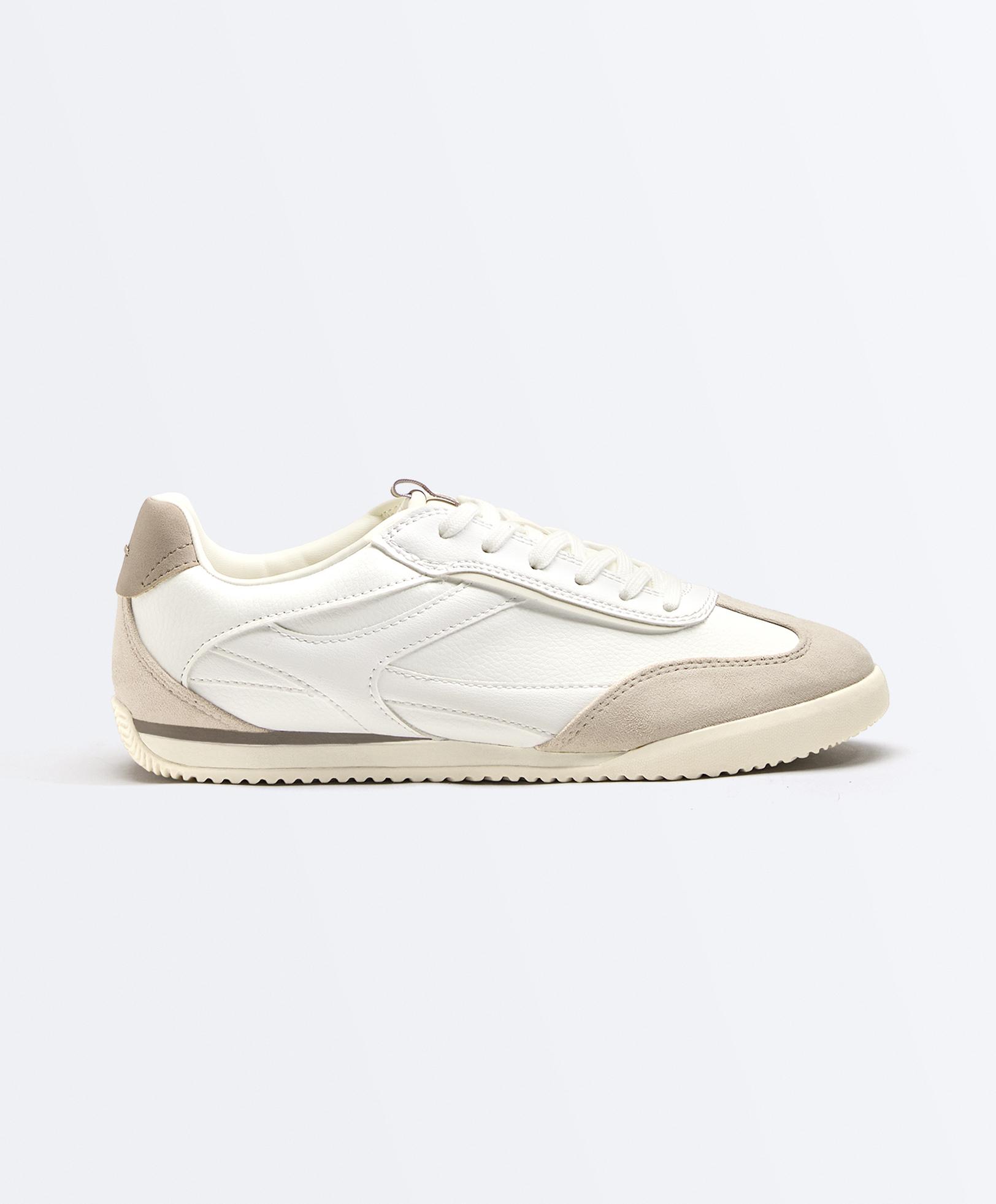 Retro-style trainers — WHITE