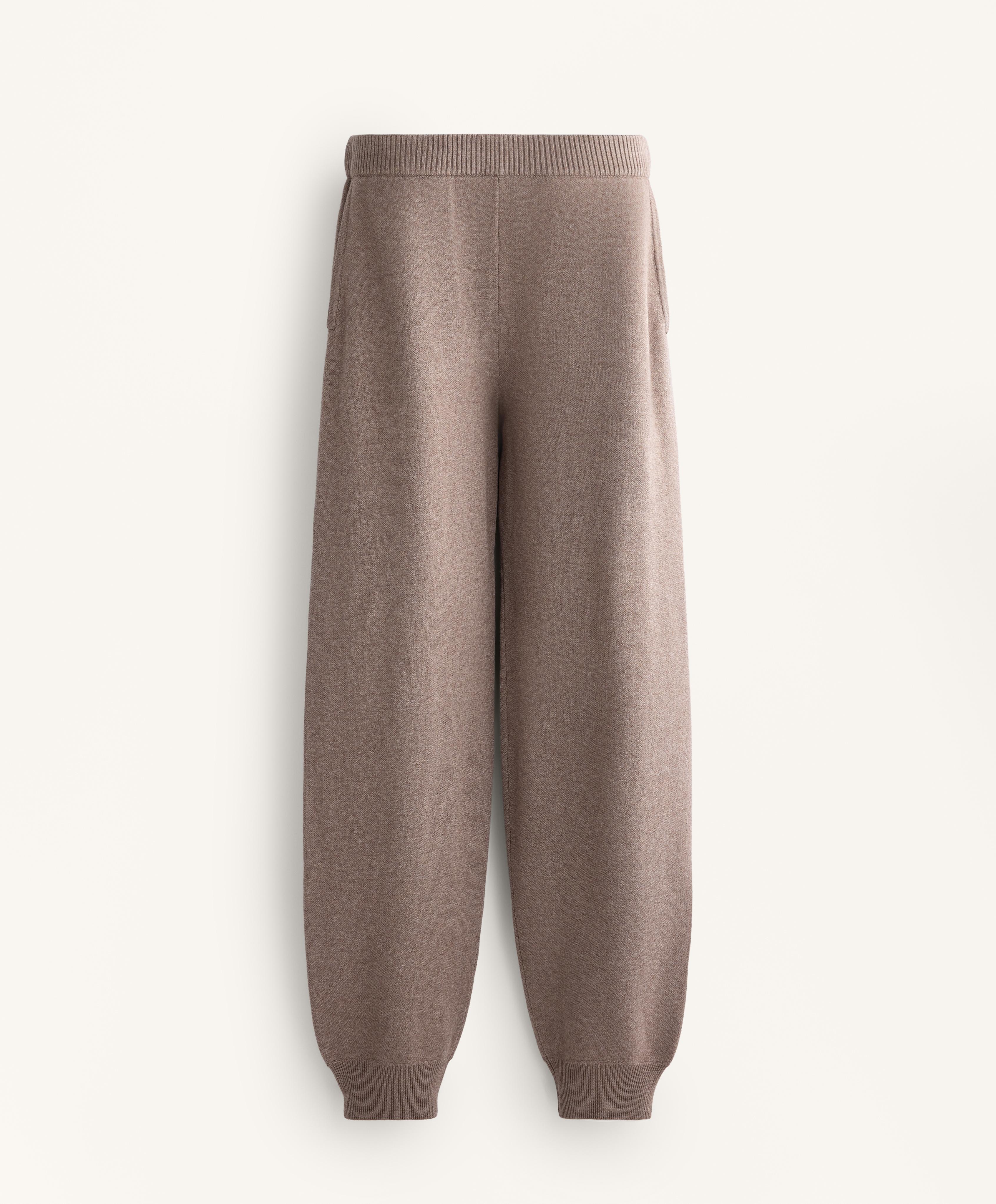 Knit jogger trousers Knit jogger trousers