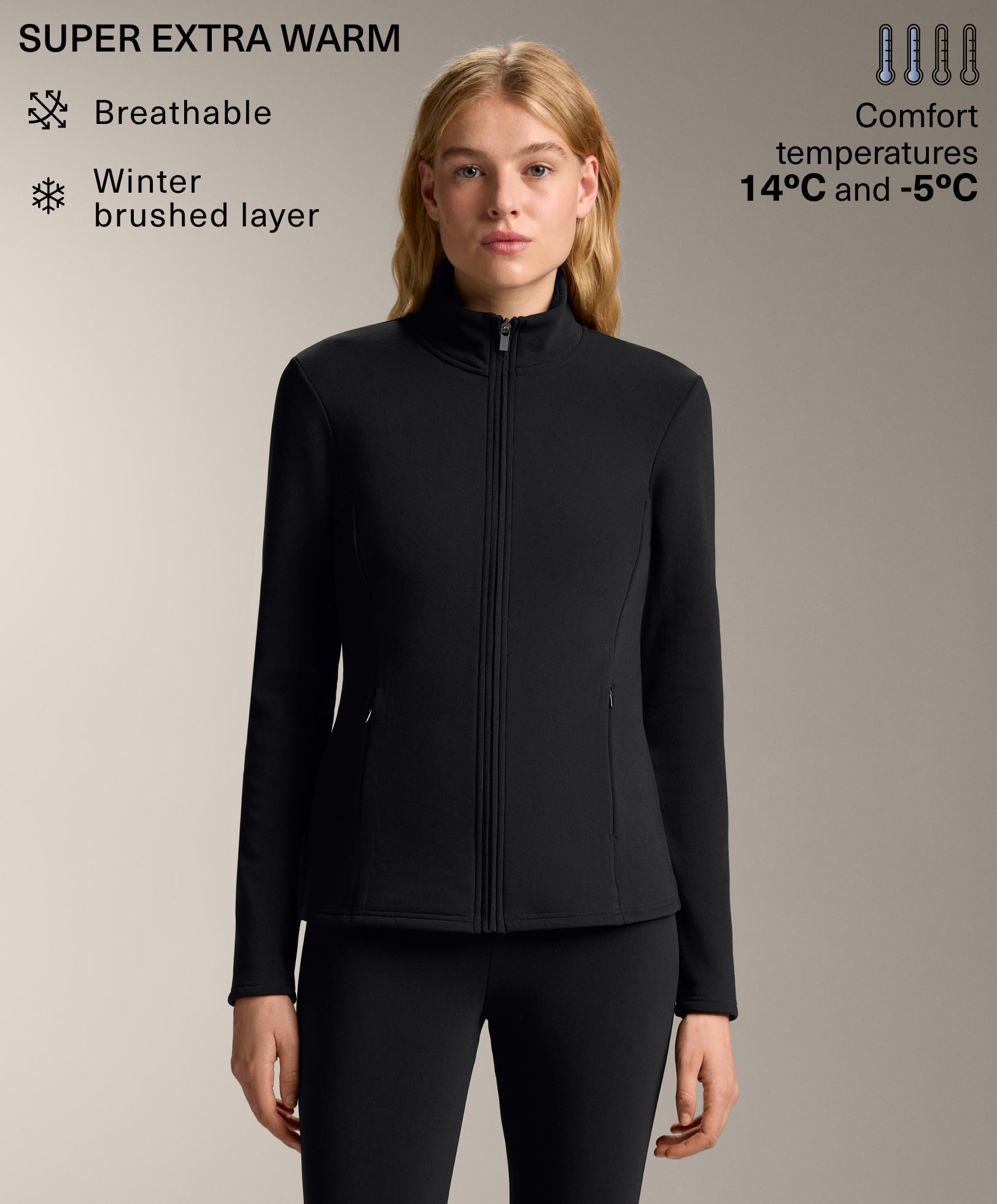 Seamless super extra-warm technical jacket