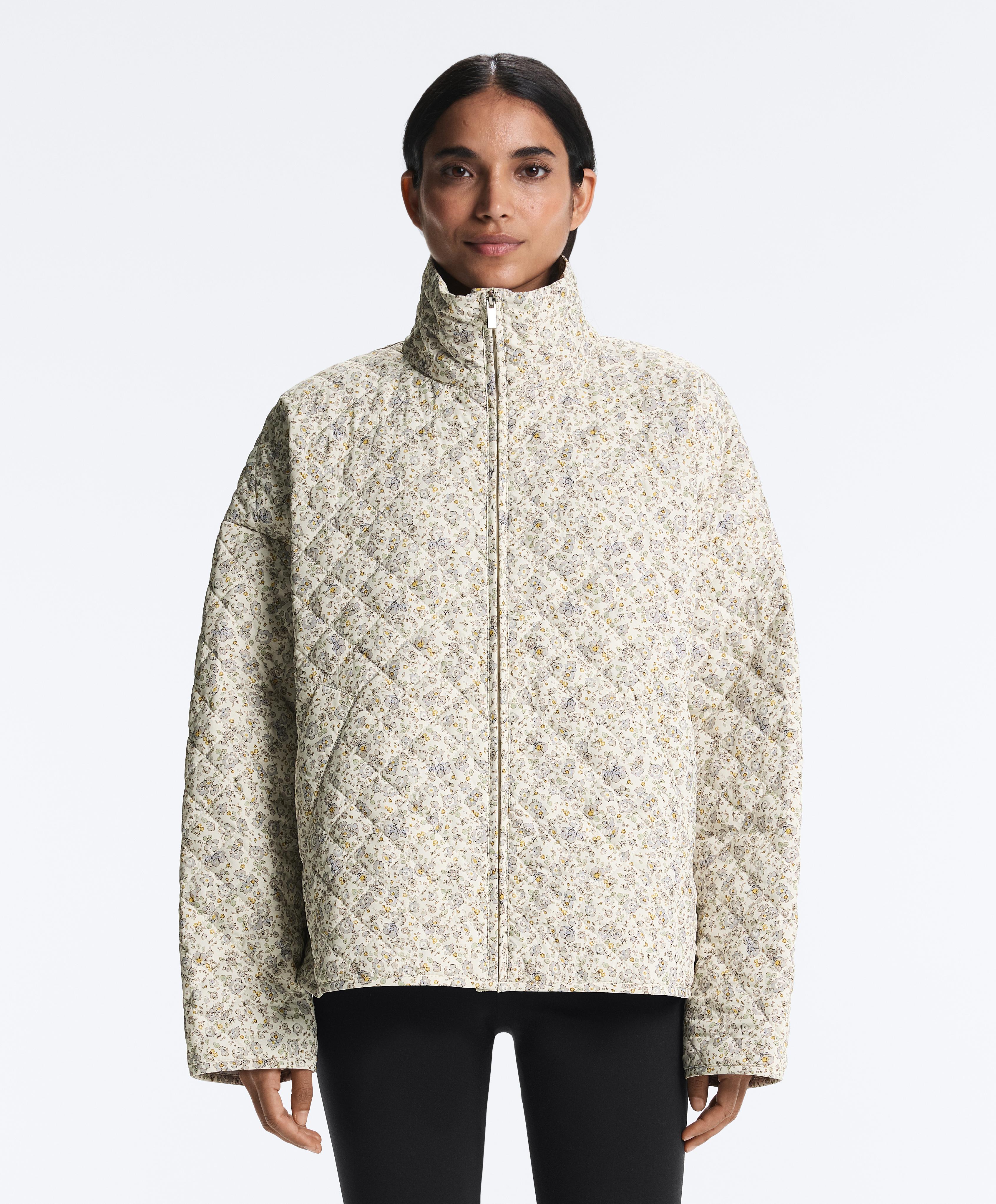 Water-repellent FELLEX® AEROGEL padded jacket — PALE ECRU
