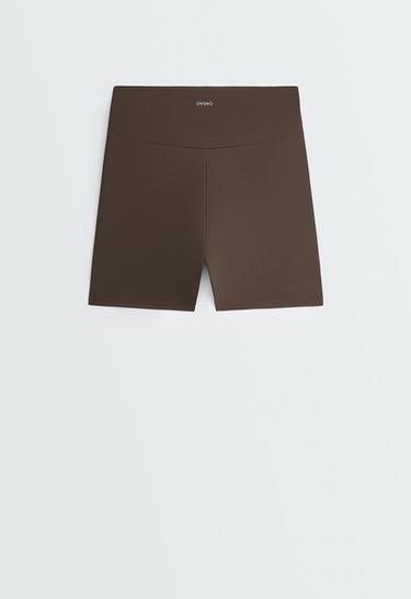 Hot pants high rise Comfortlux 10 cm — BROWN 8
