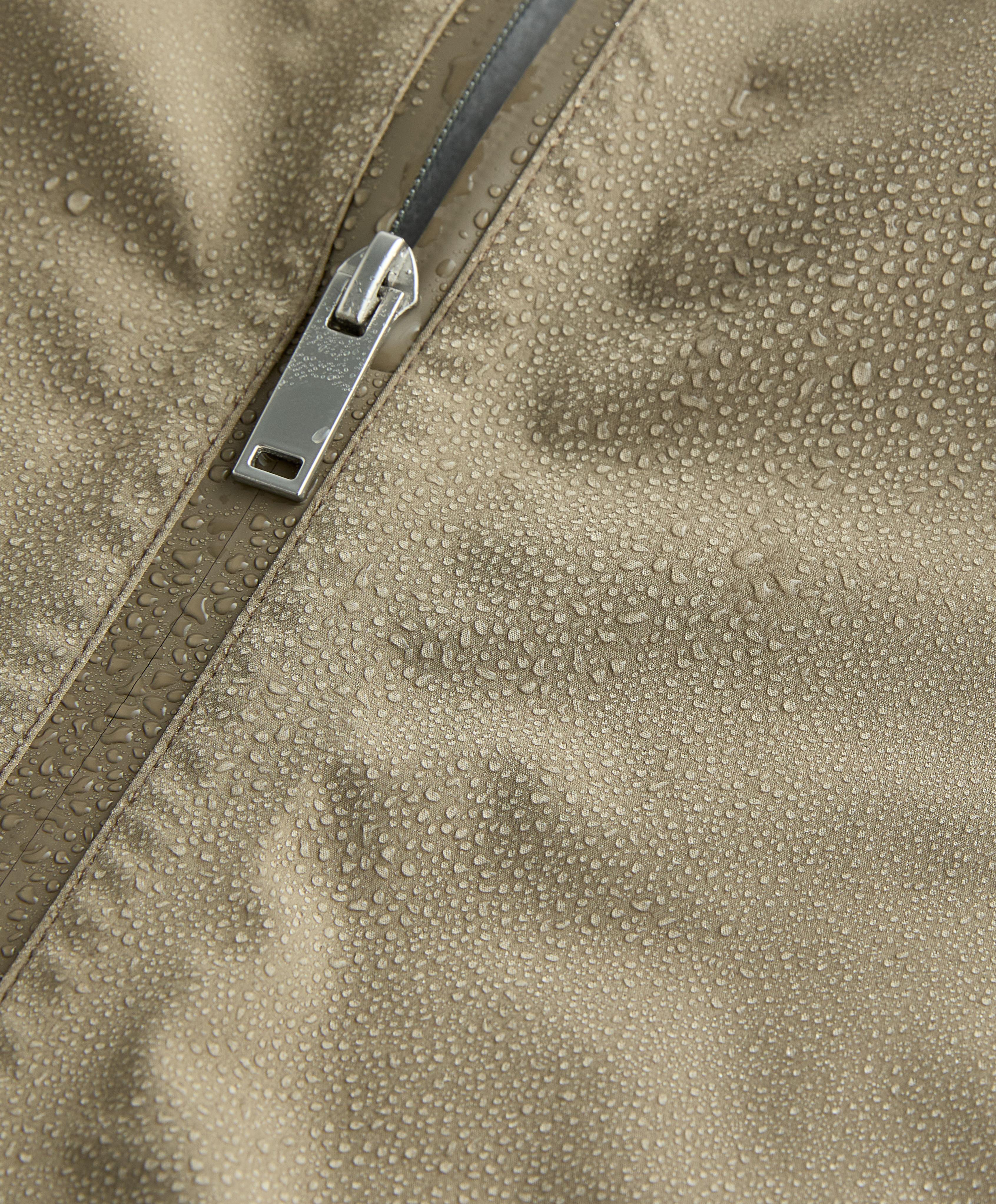 10K waterproof extra-lightweight long jacket