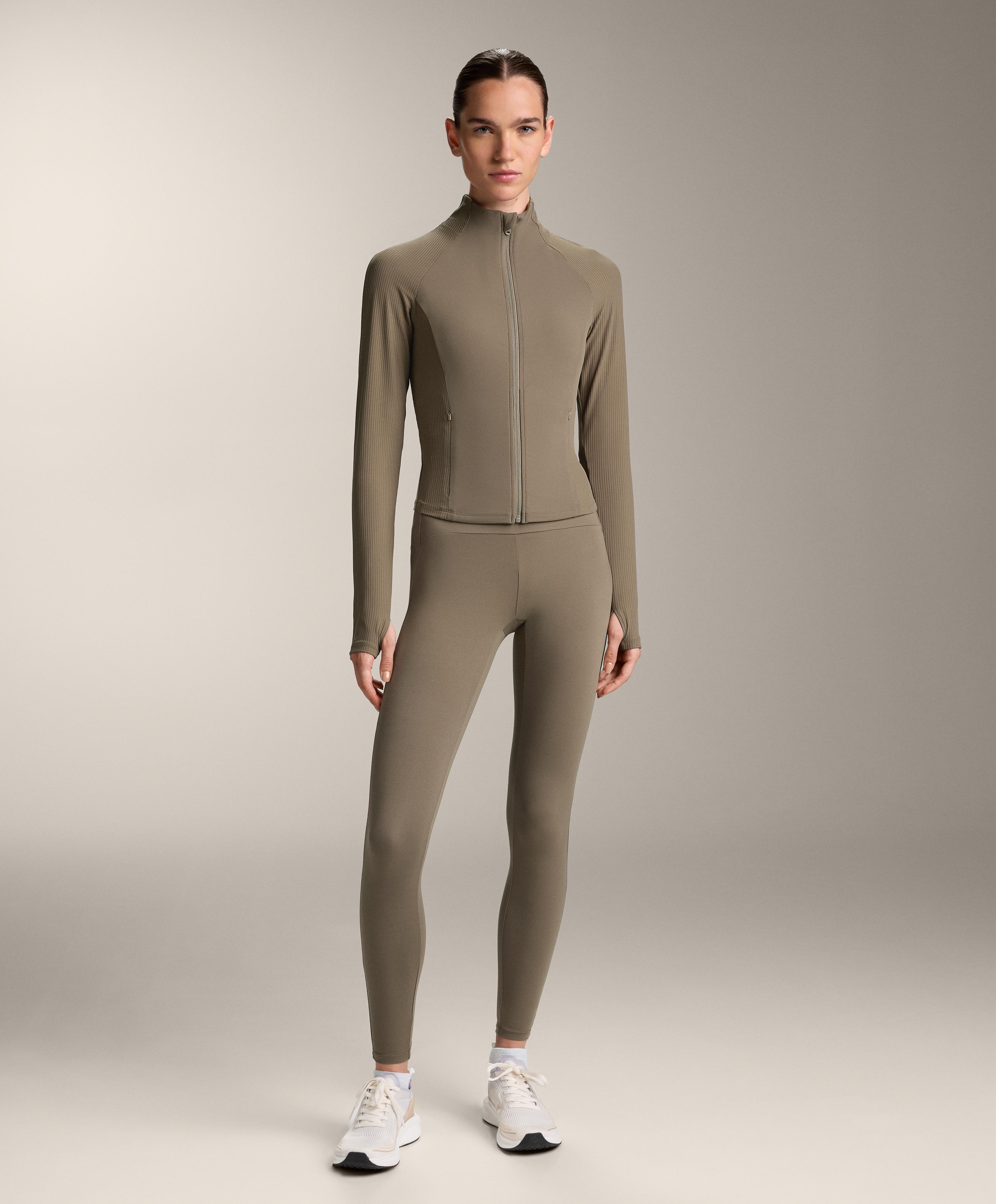 Funktionsjacke mit Rippstruktur - Sale