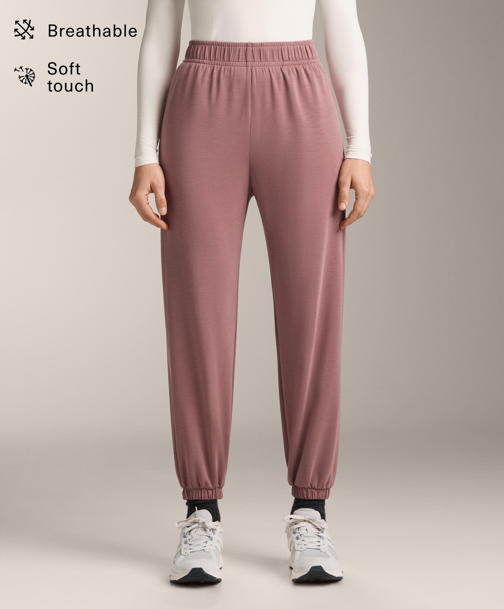 Soft-touch modal joggers - Sale