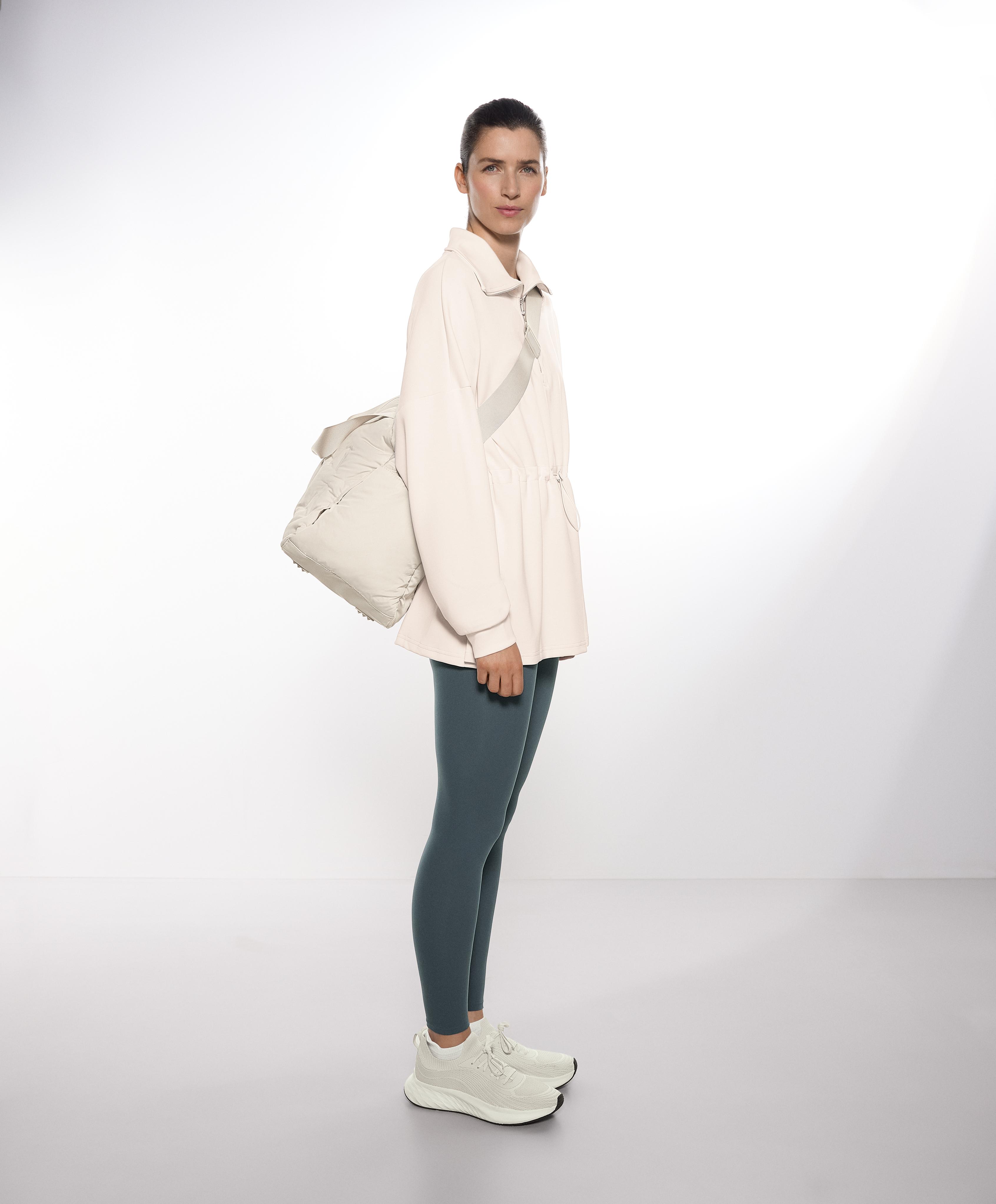 Padded technical Sport bag — ECRU