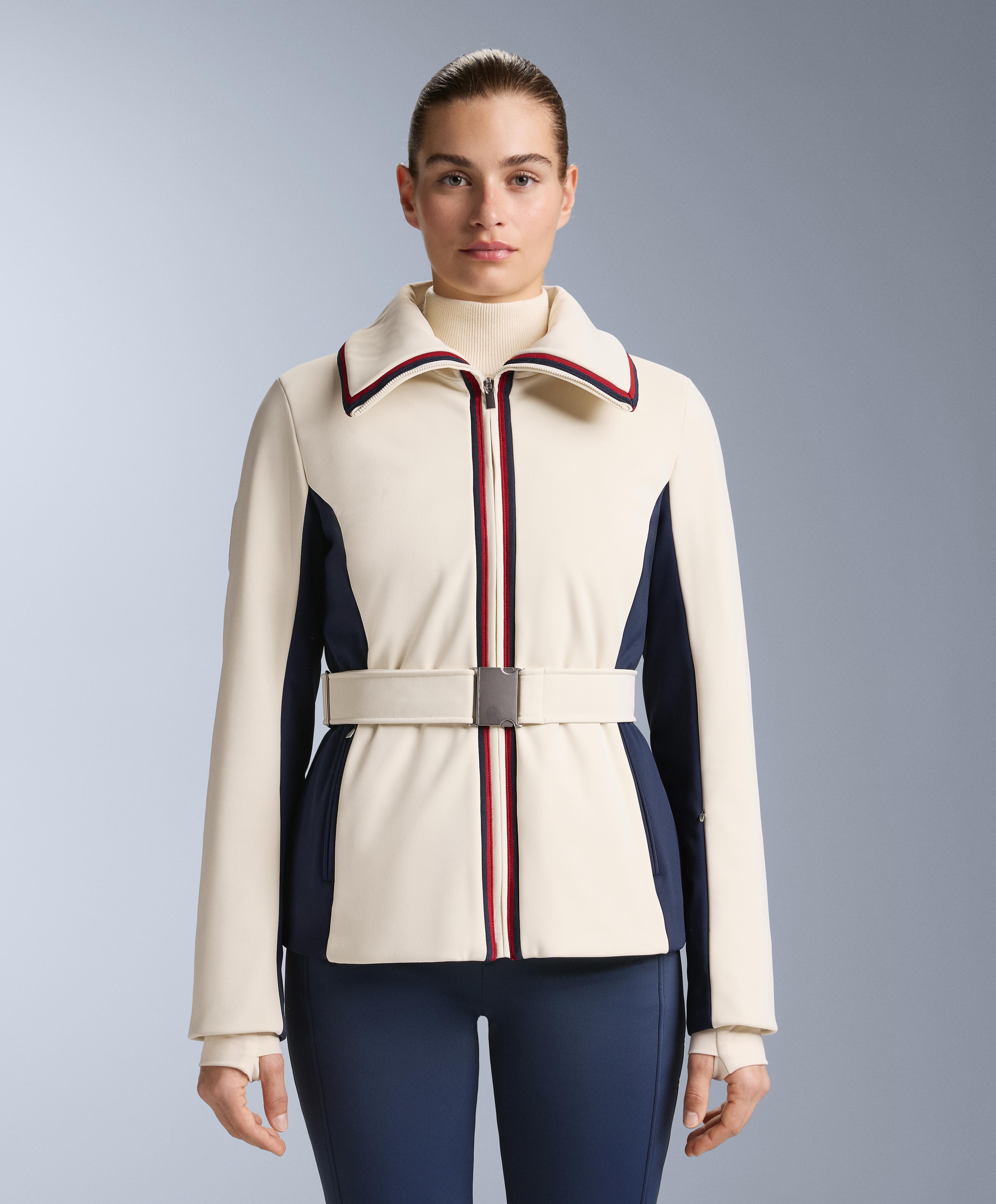 Primaloft® SKI water-resistant retro fitted jacket — PALE ECRU
