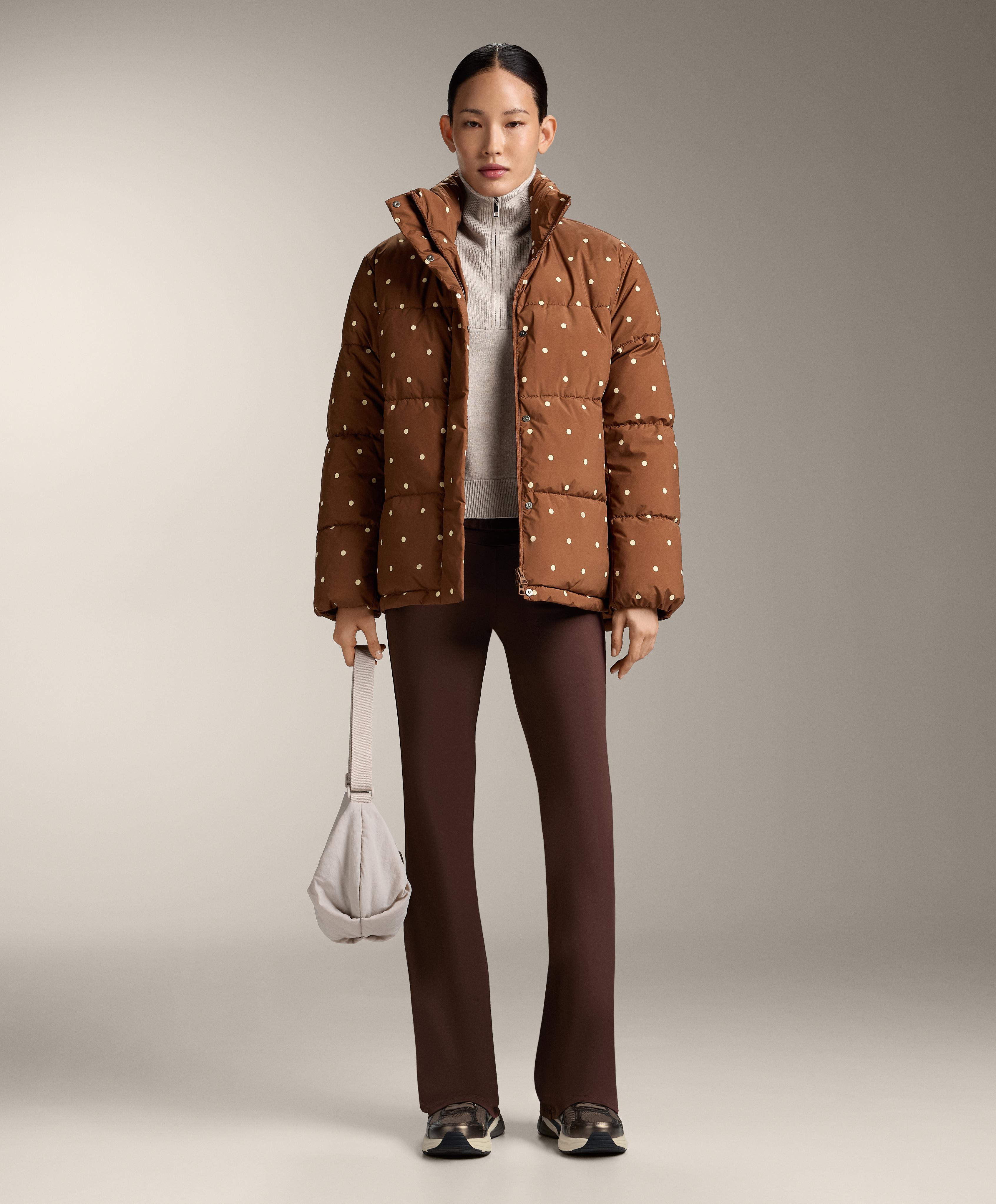 Pull en maille à col montant et finitions rib