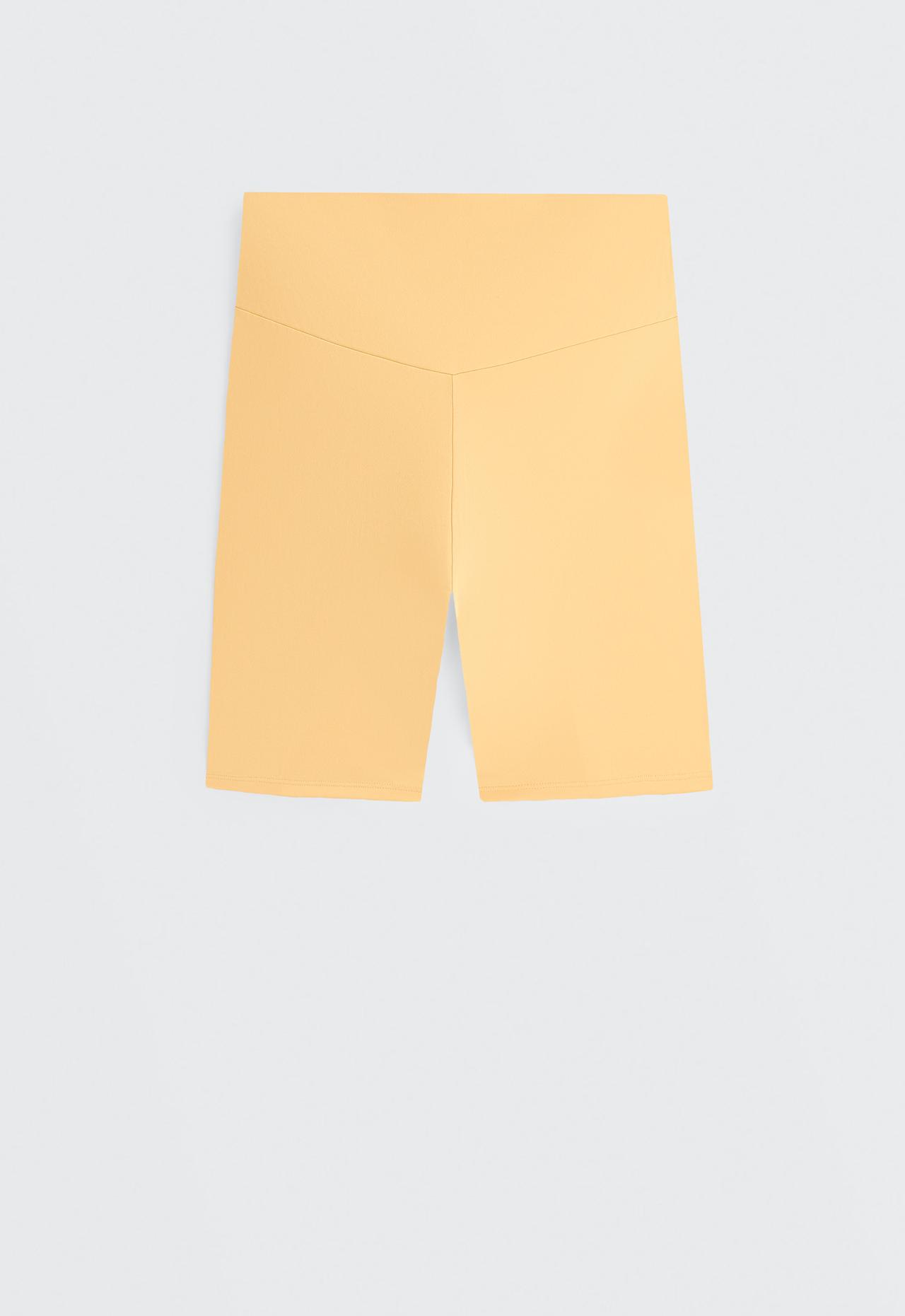 Leggings biker high rise comfortlux 20 cm — BURNT YELLOW