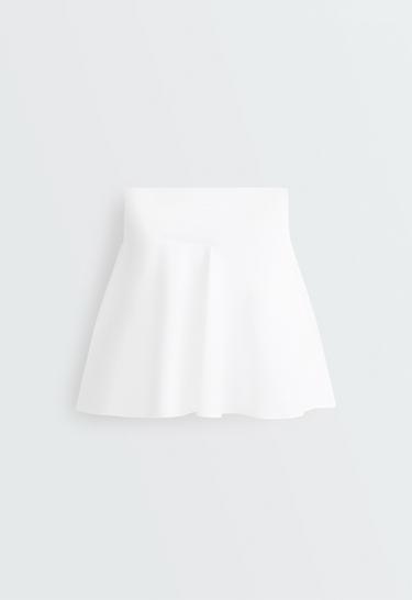 High rise Compressive skirt — WHITE  7