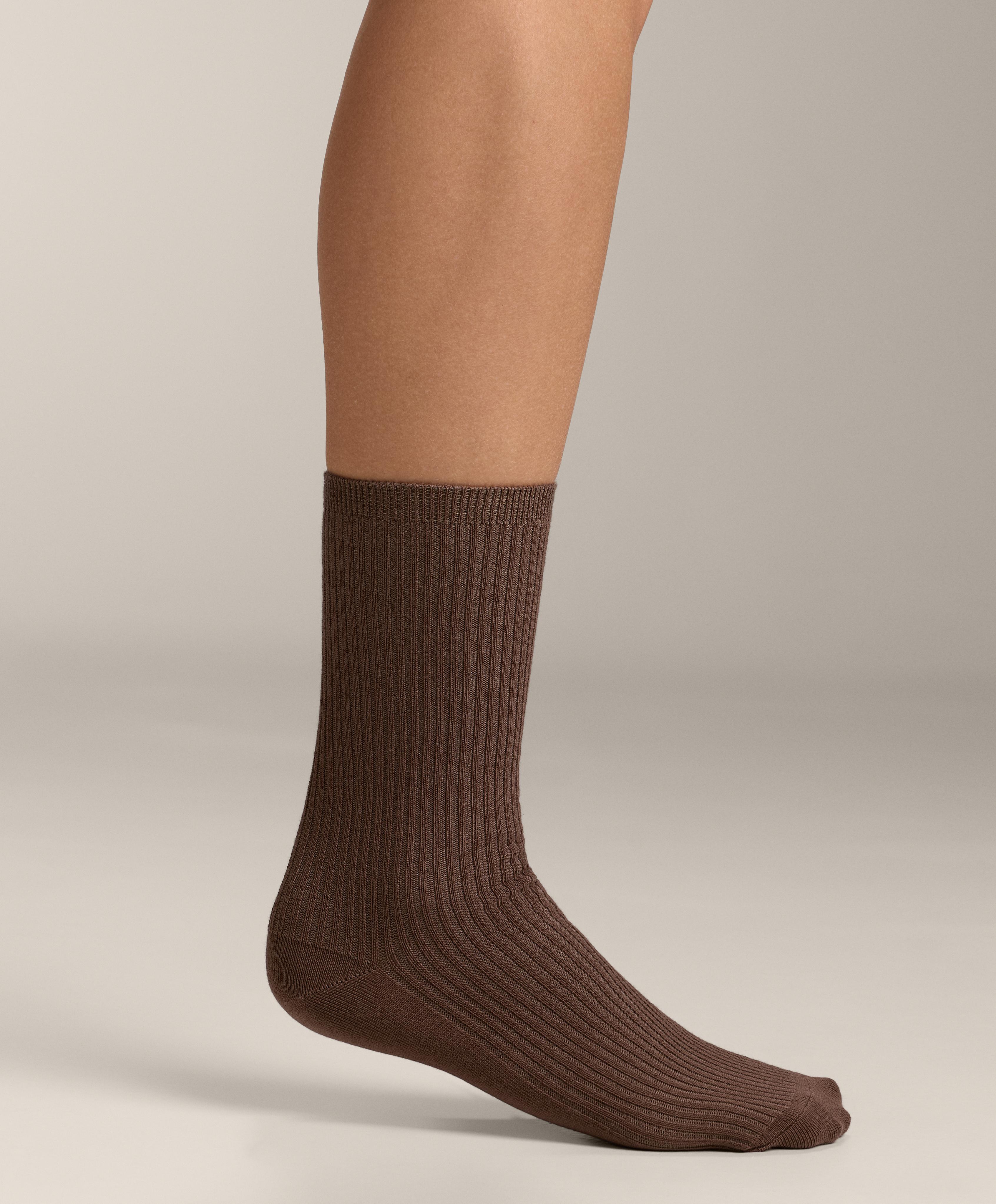5 pairs of cotton blend classic socks — SEA GREEN