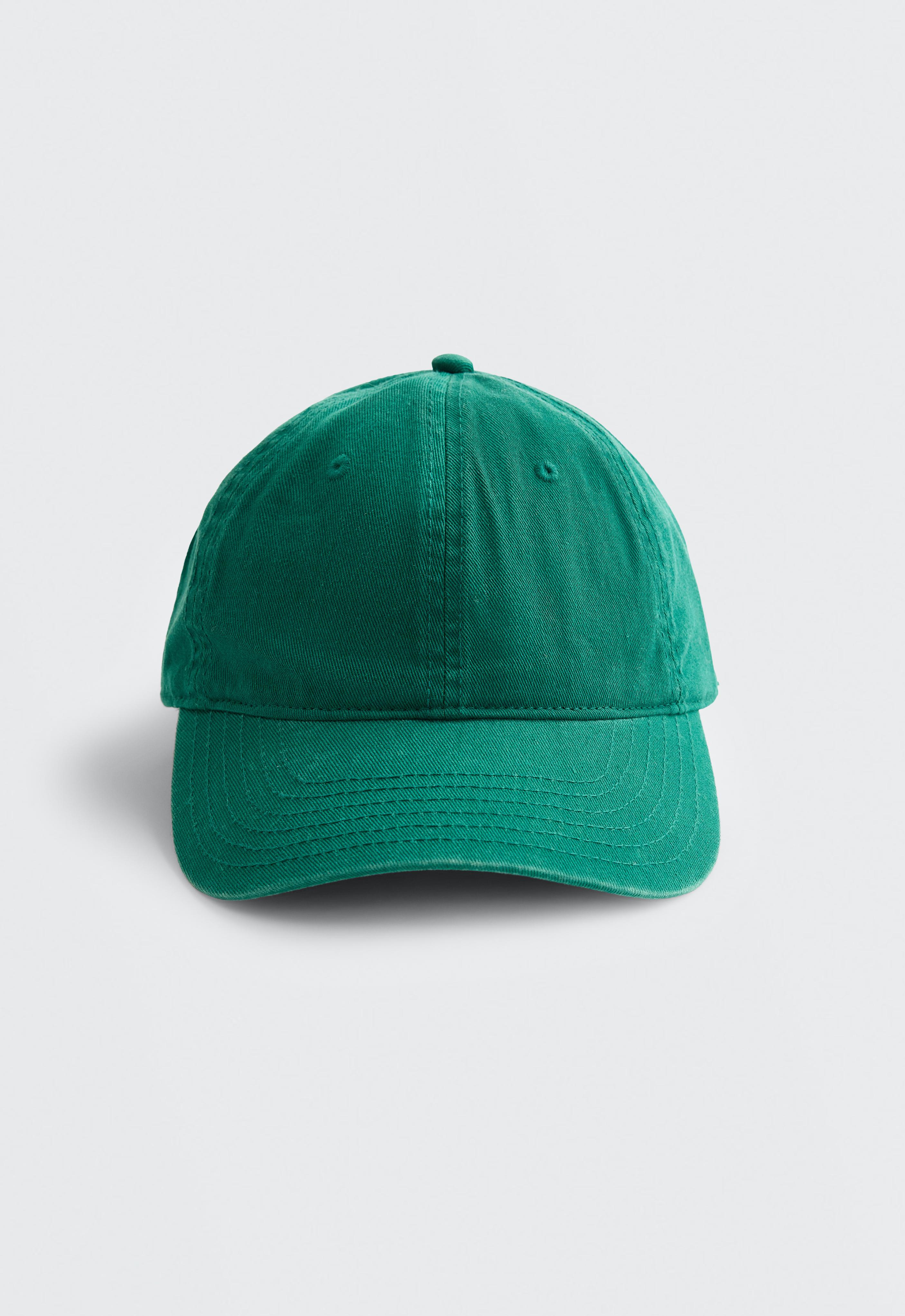 Washed-effect 100% cotton cap Washed-effect 100% cotton cap