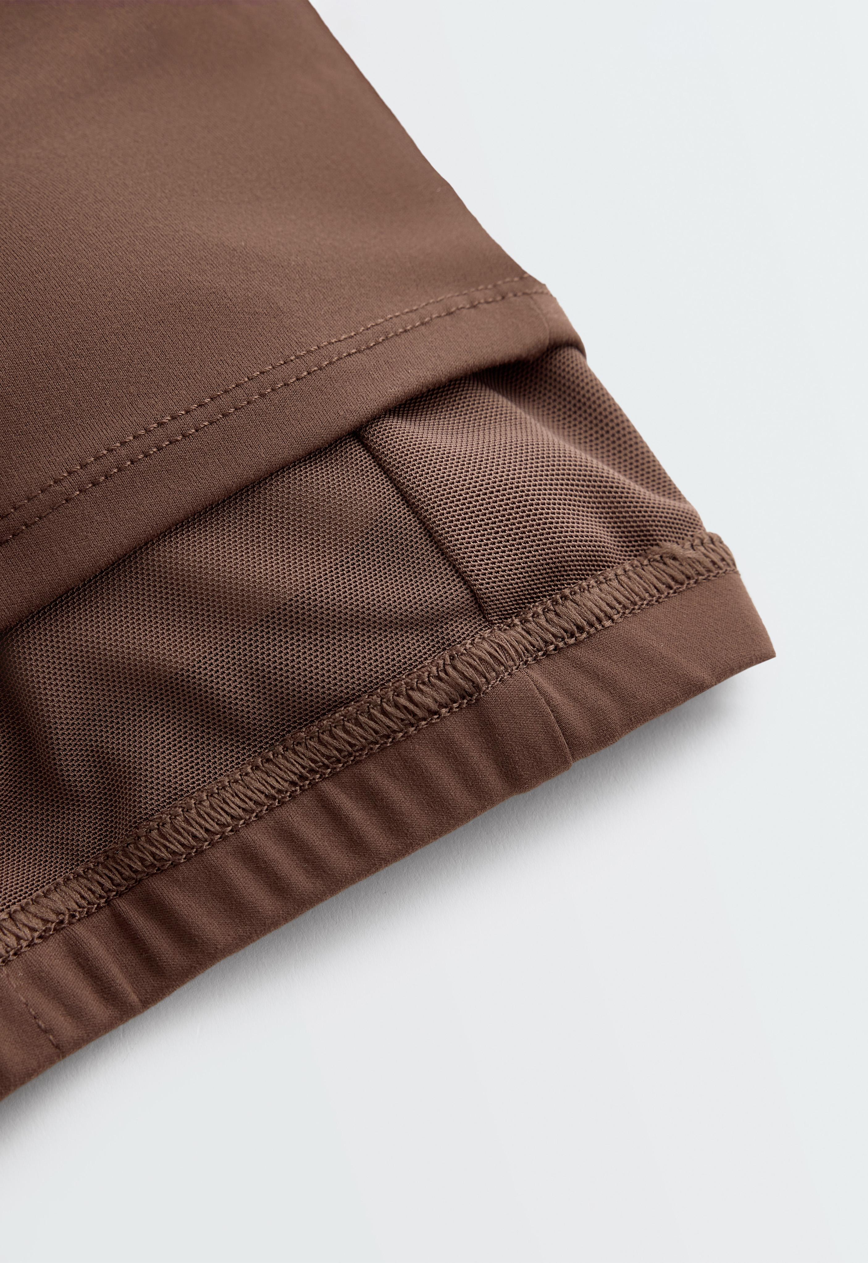 Comfortlux seam detail tank top — COCOA