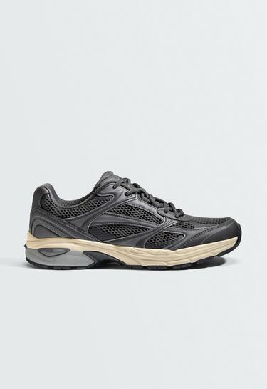 Multi-panel freetime trainers — DARK GREY 1
