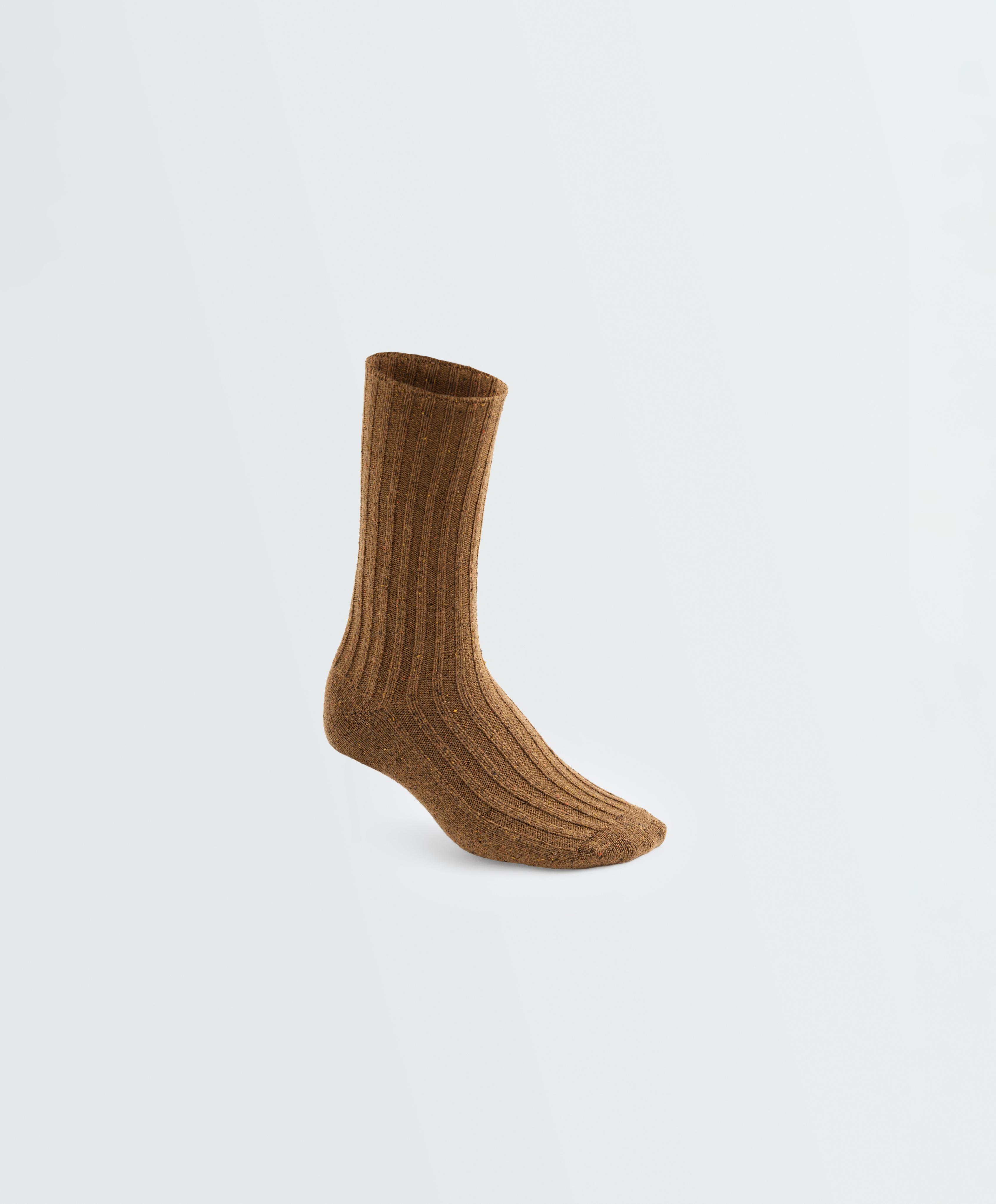 Oysho 2 çift Classic çoraplar paketi %21 yün %11 ipek görsel 8