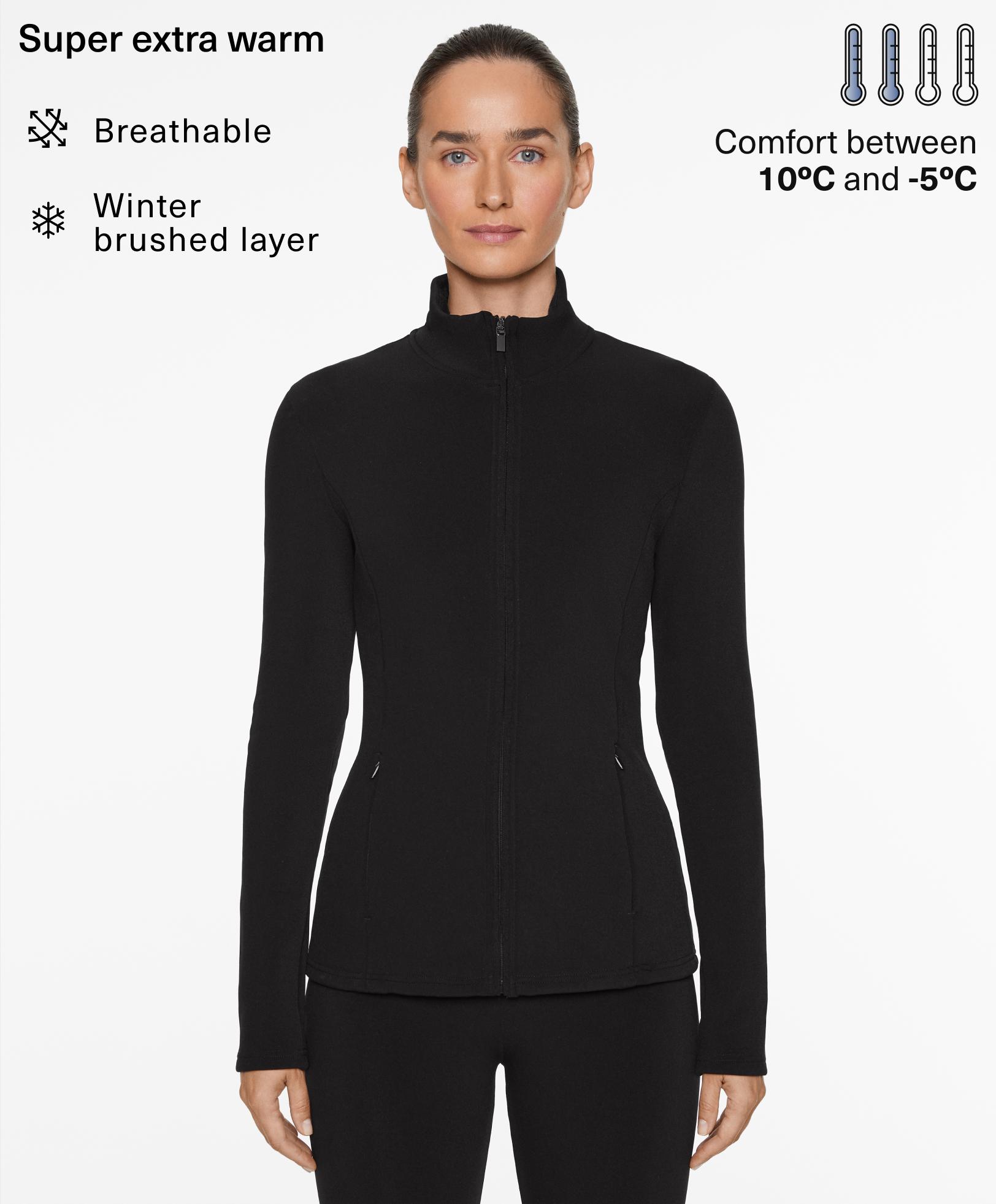 Seamless super extra-warm technical jacket