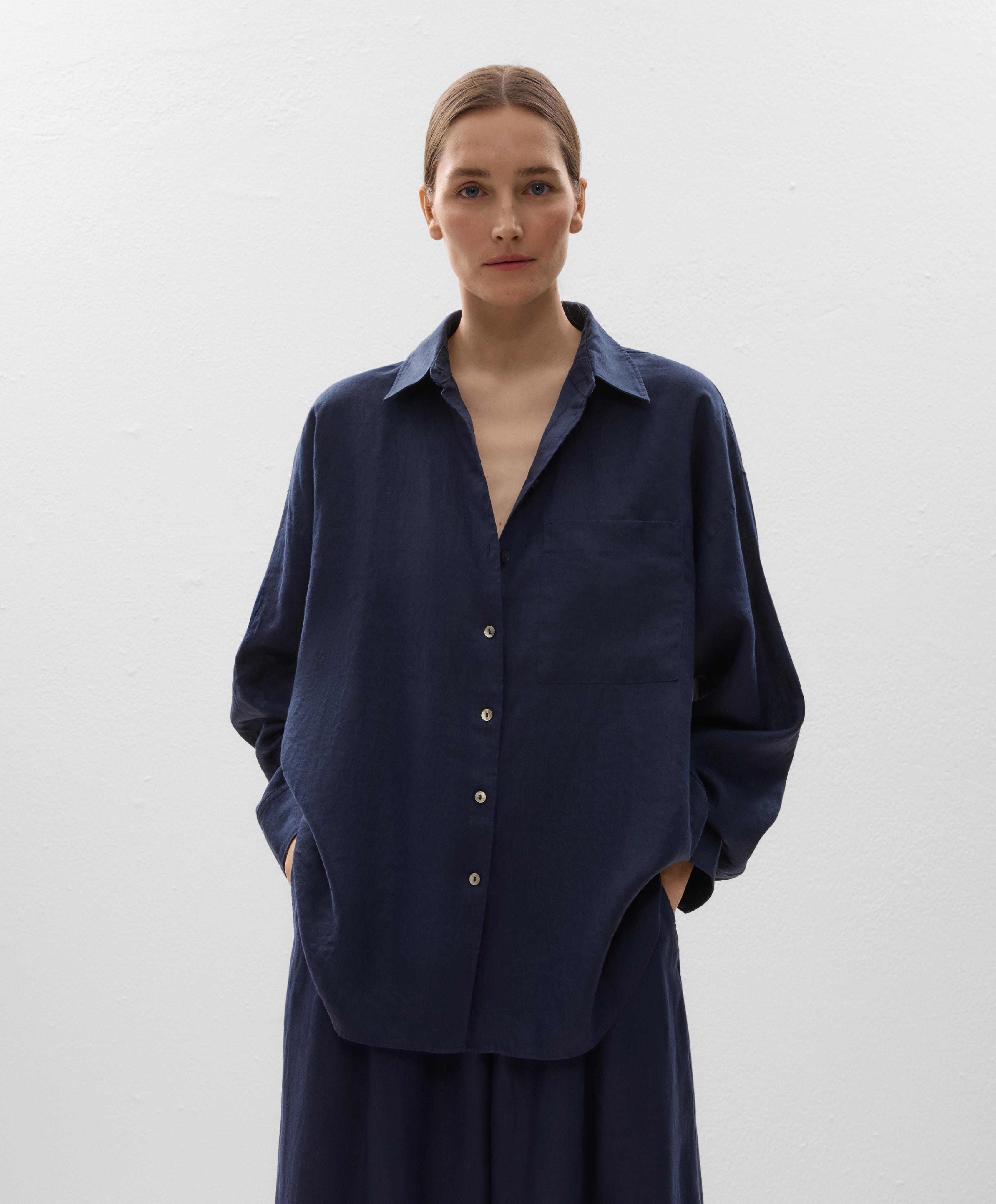 Camisa relaxed 100% lino Camisa relaxed 100% lino