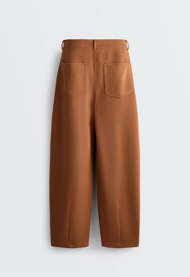 5-pocket straight-leg trousers — COGNAC 8