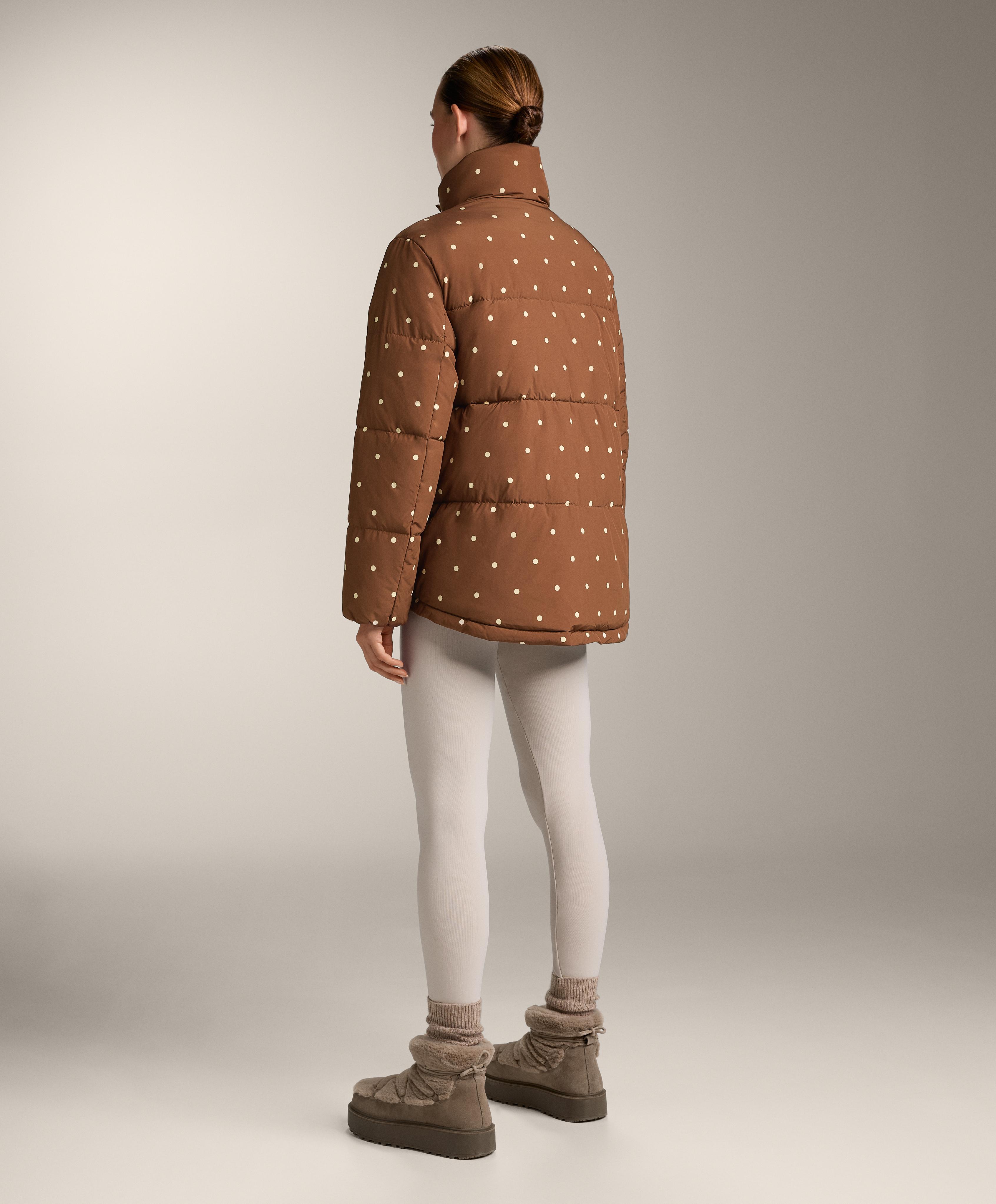 Primaloft® water-repellent padded jacket — DARK BRICK