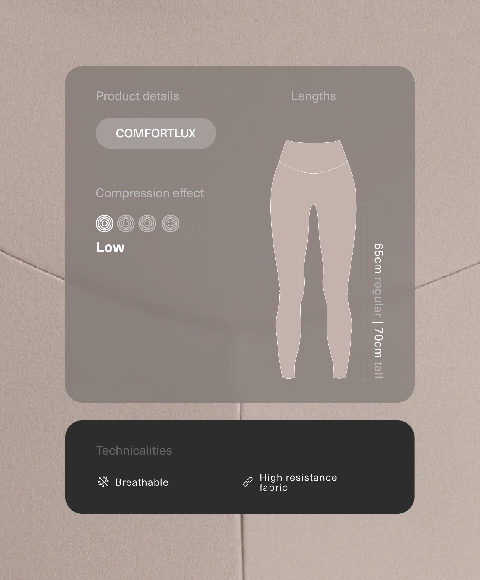 Helanke Dužina do članaka high rise Comfortlux