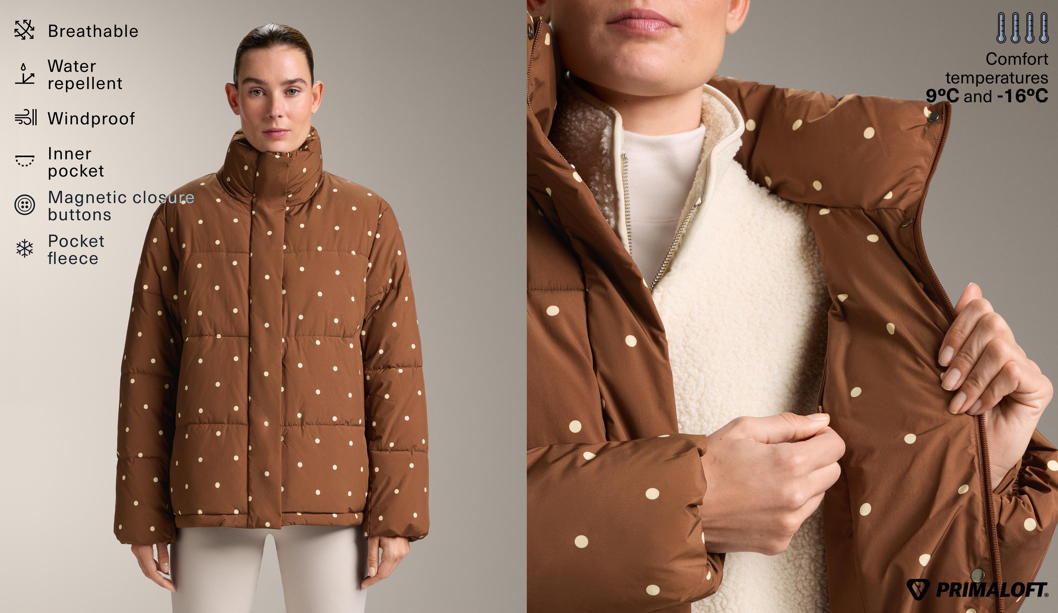 Primaloft® water-repellent padded jacket